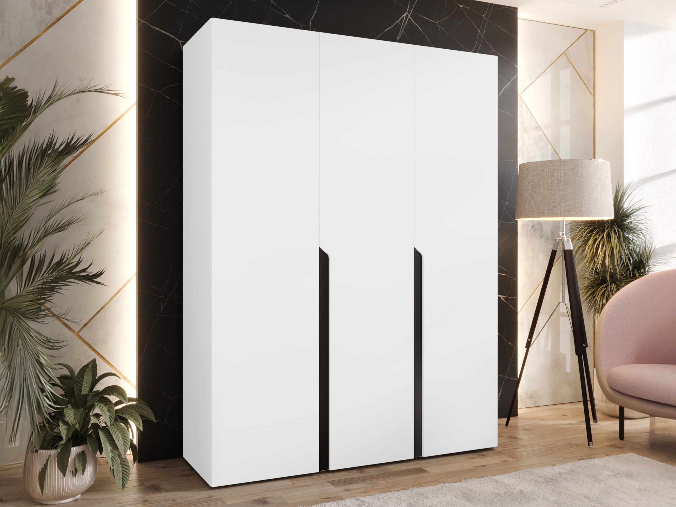 Kledingkast Hartford 580 (Wit)