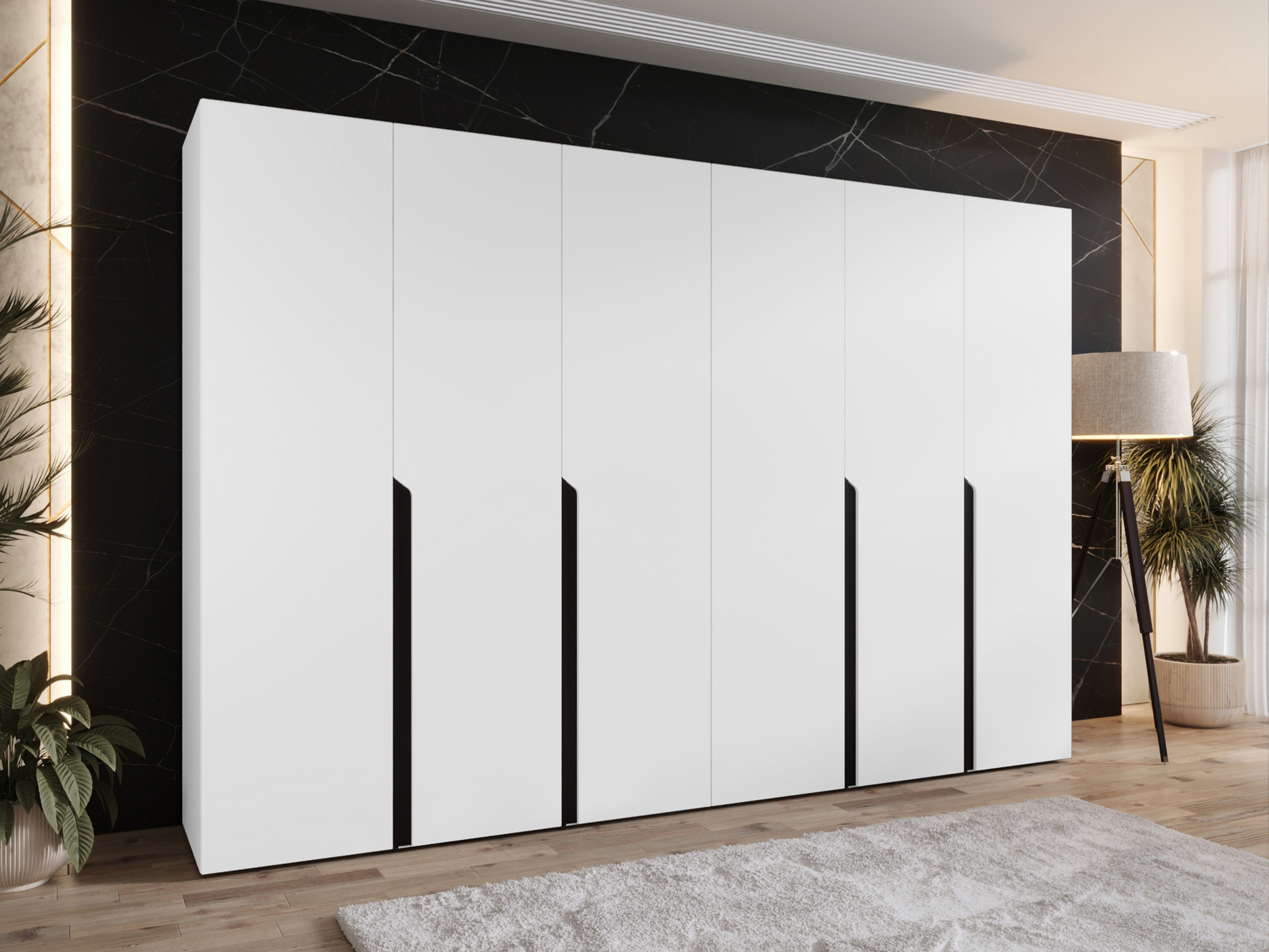 Kledingkast Hartford 583 (Wit)