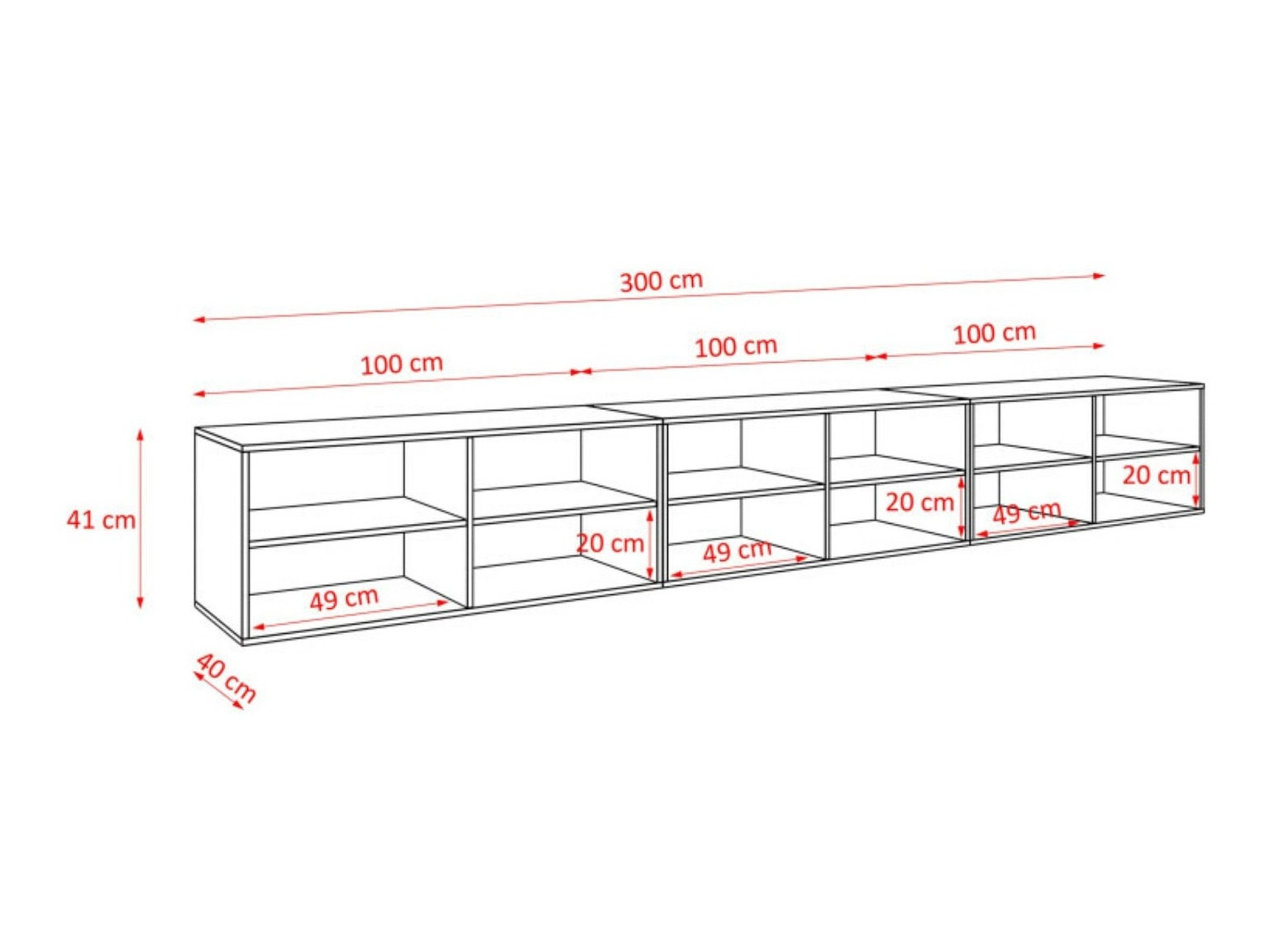 TV-meubel Arecibo 107