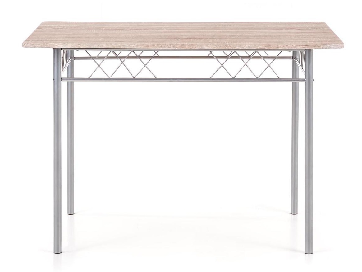 Eetkamerset Houston 1251 (Sonoma eik + Zilver)