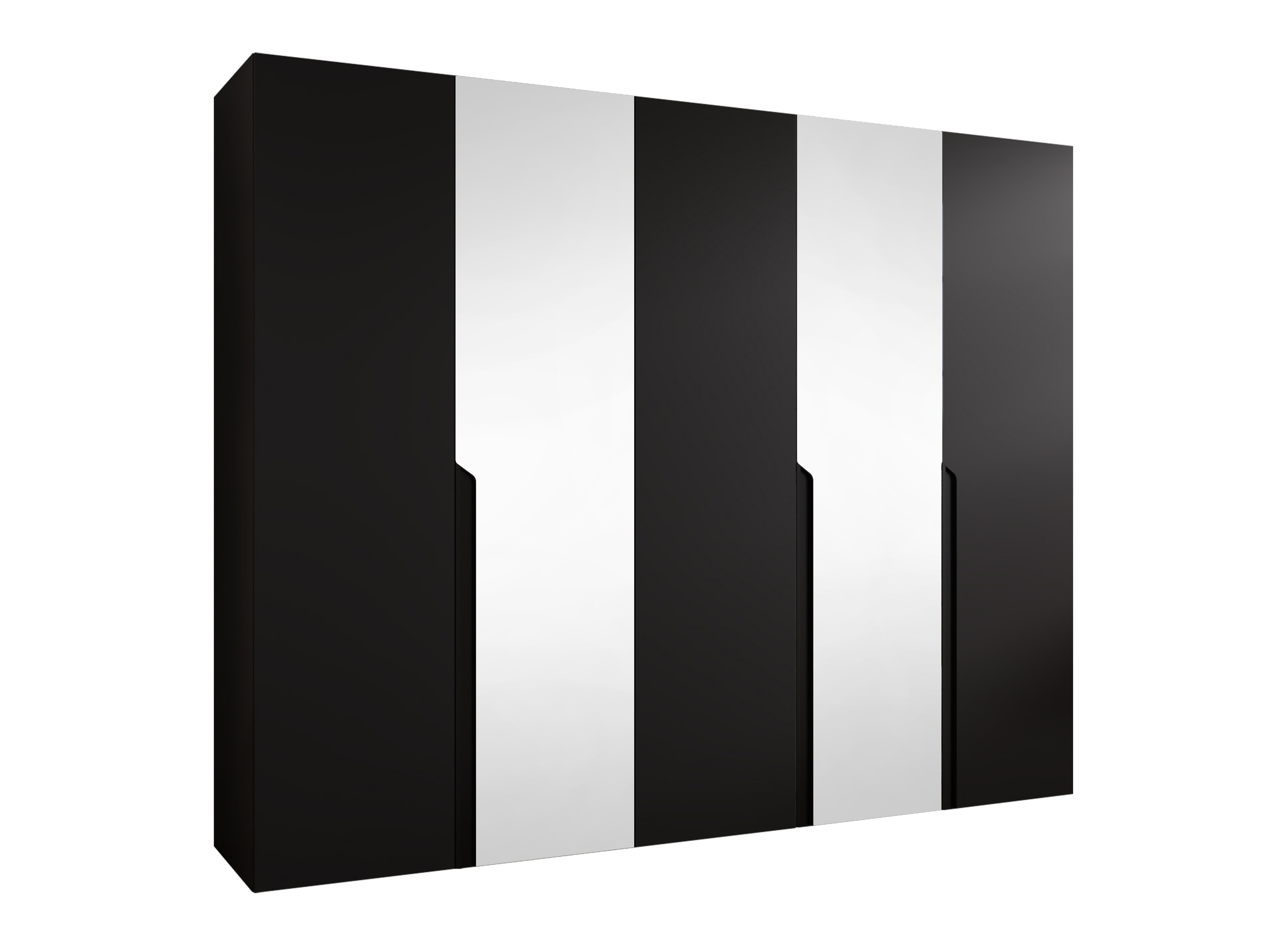 Kledingkast Hartford 587 (Zwart)