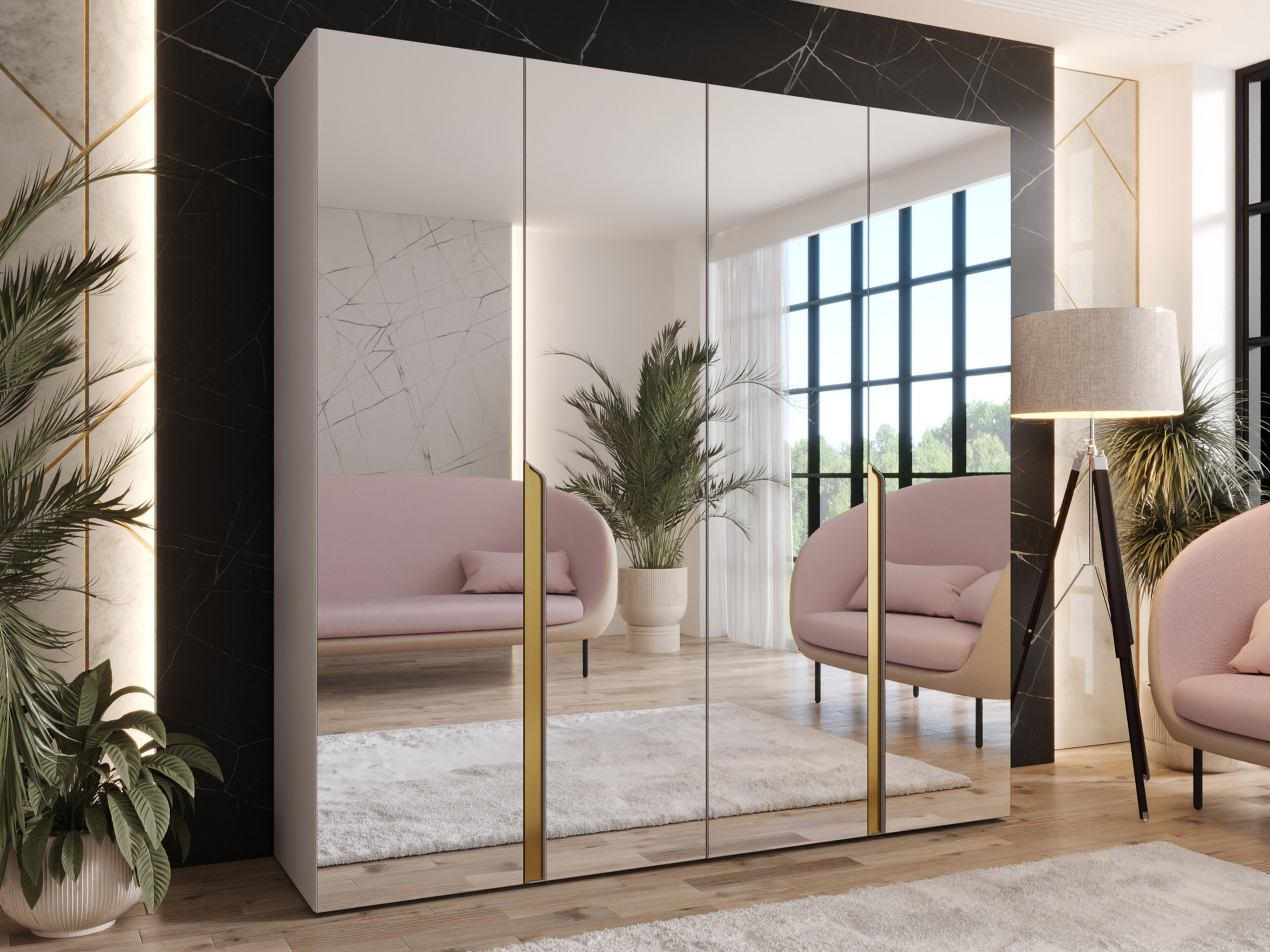 Kledingkast Hartford 591 (Kasjmier)