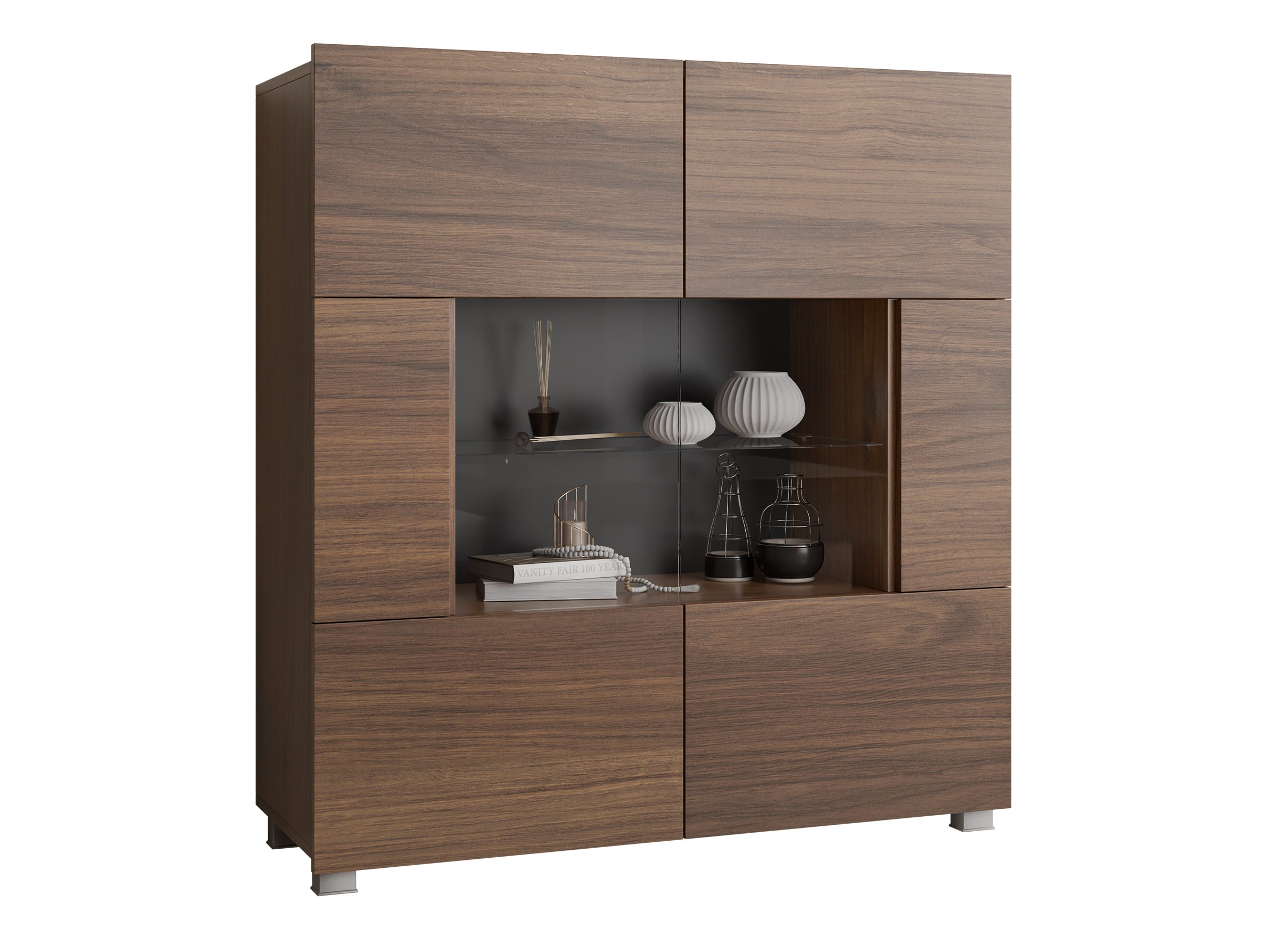 Dressoir Remus (Notenhout)