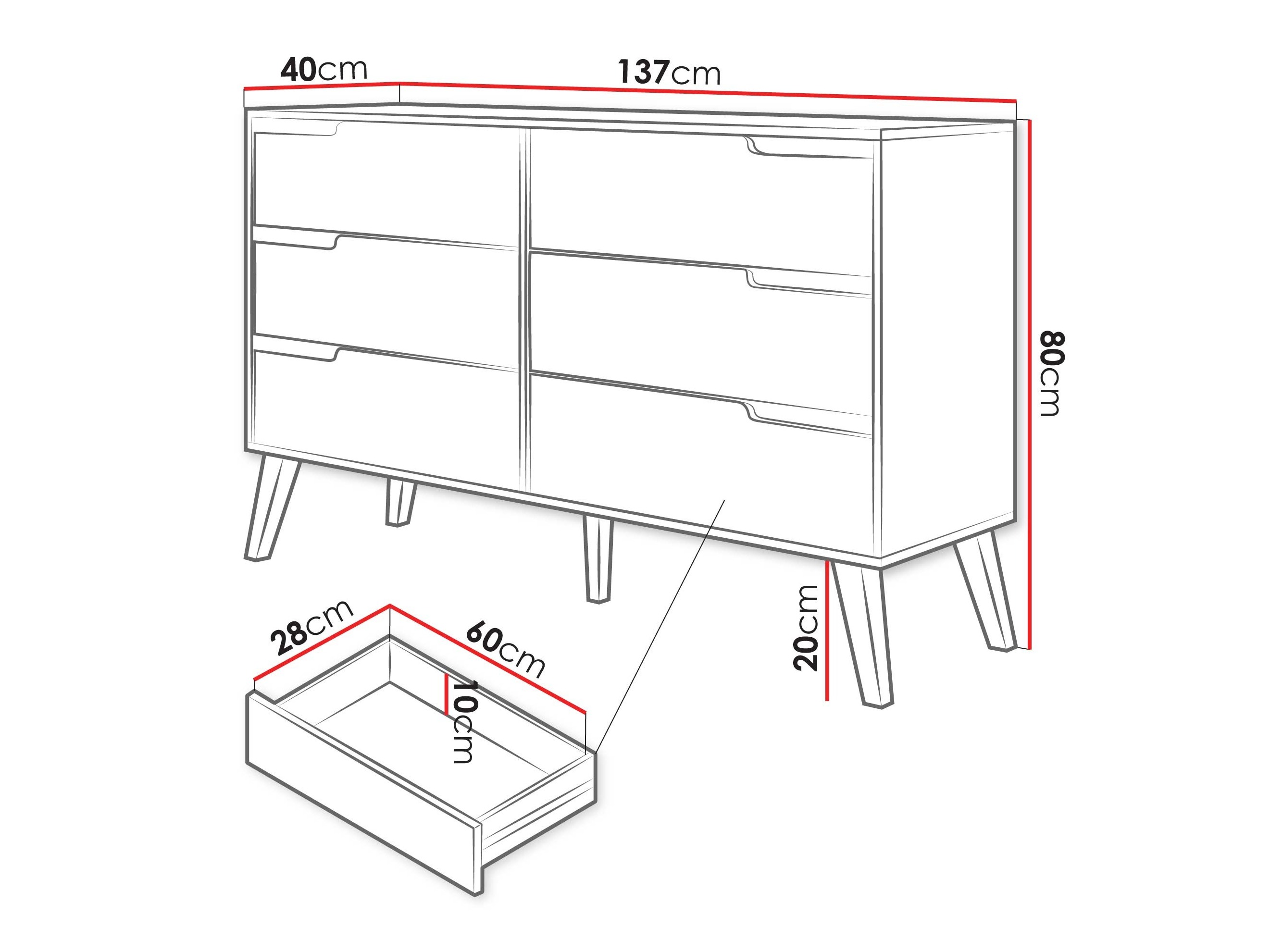 Ladekast Otis II (Kasjmier)