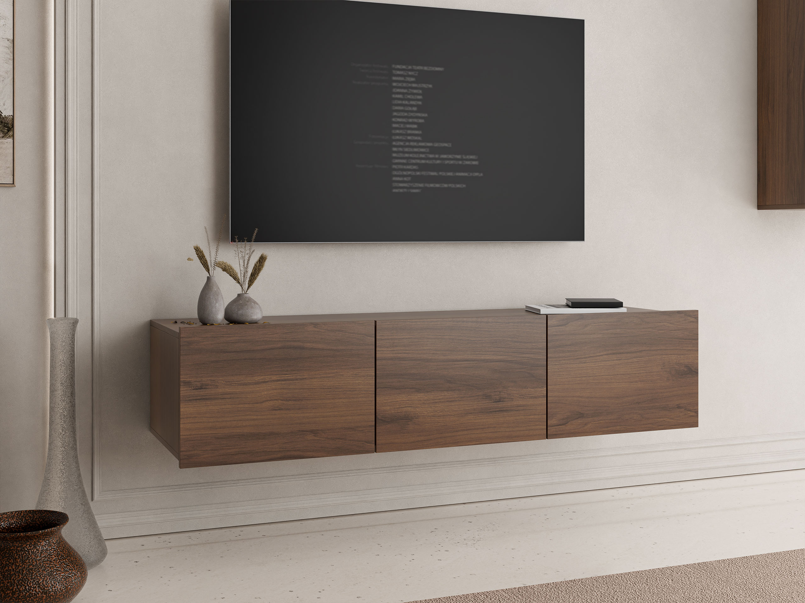 TV-meubel Remus (Notenhout)