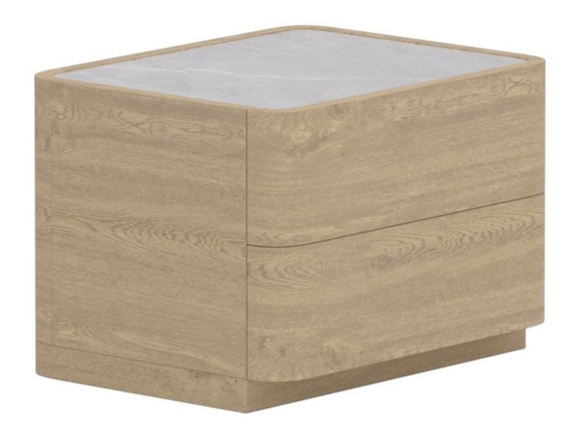 Nachtkastje Dallas 5197 (Licht hout)
