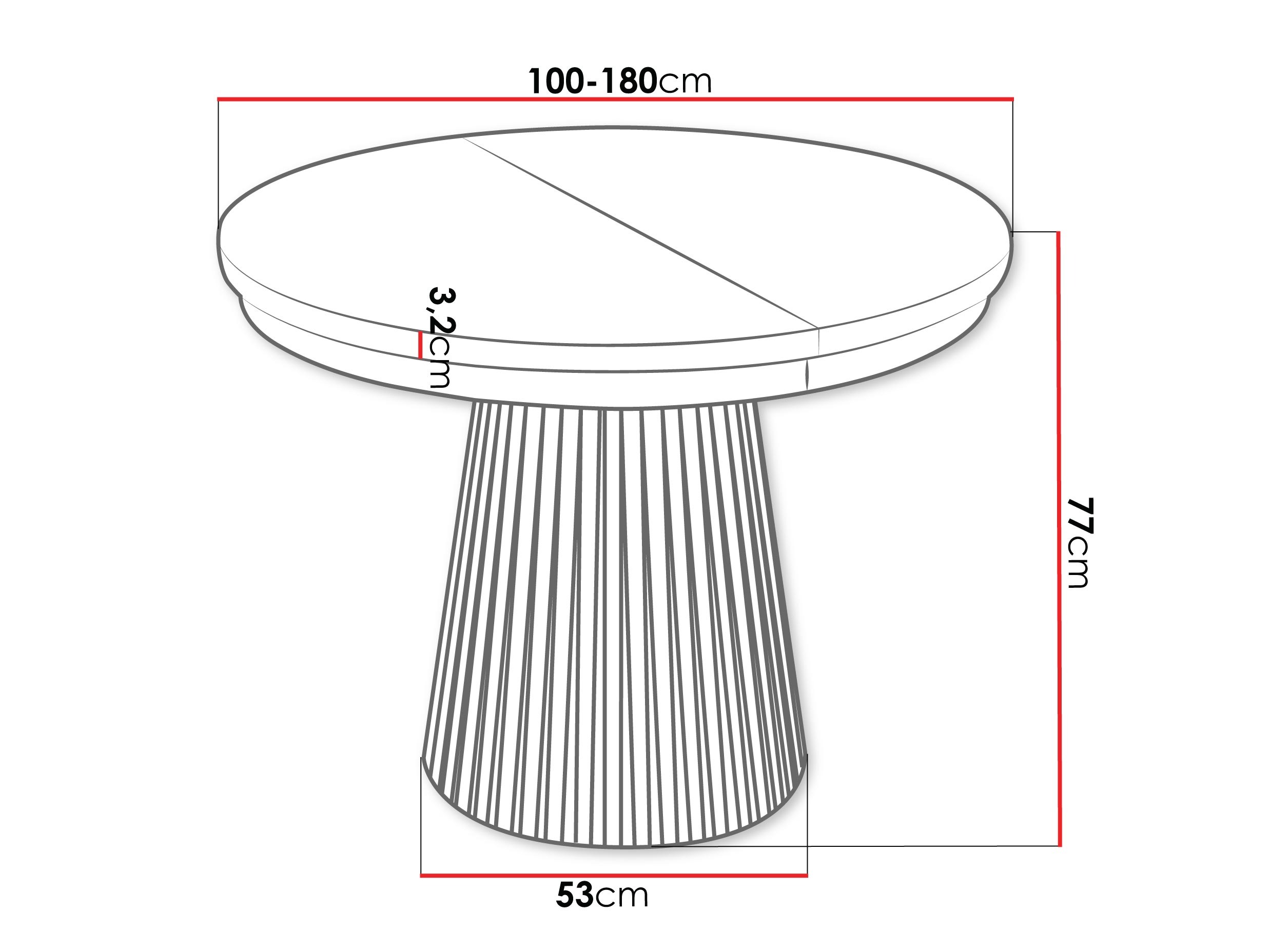 Tafel Stanton 150