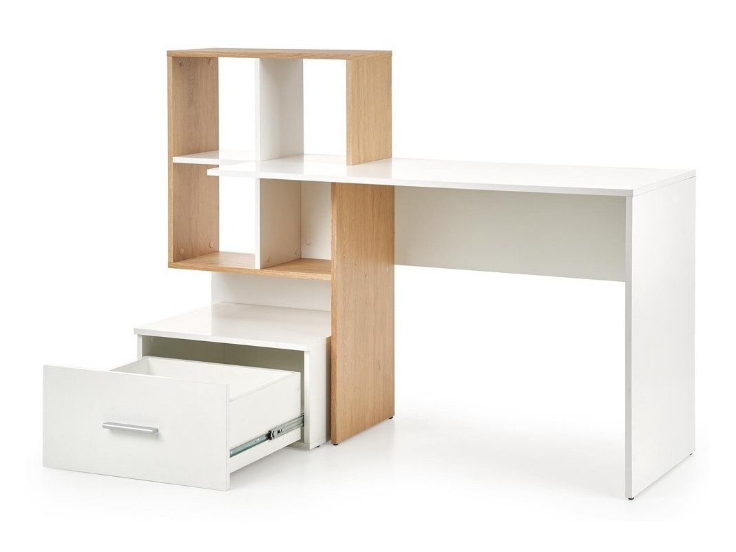 Bureau Houston 826 (Wit + Gouden eik)