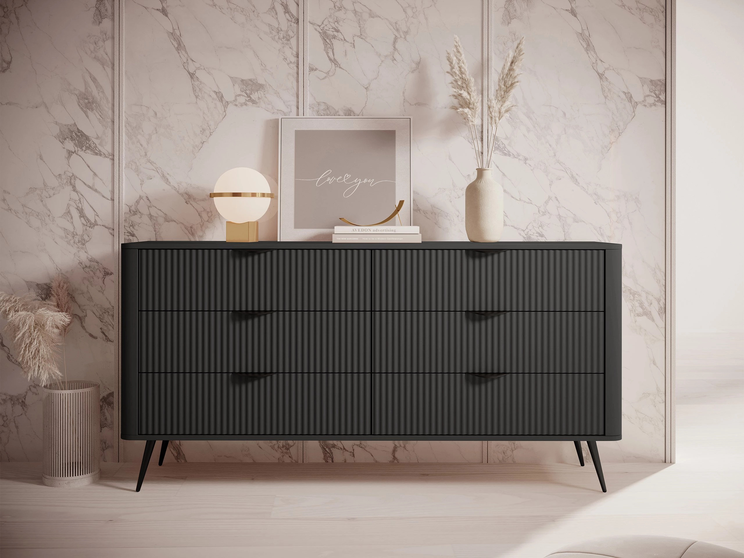 Ladekast Ioca II (Grafiet)