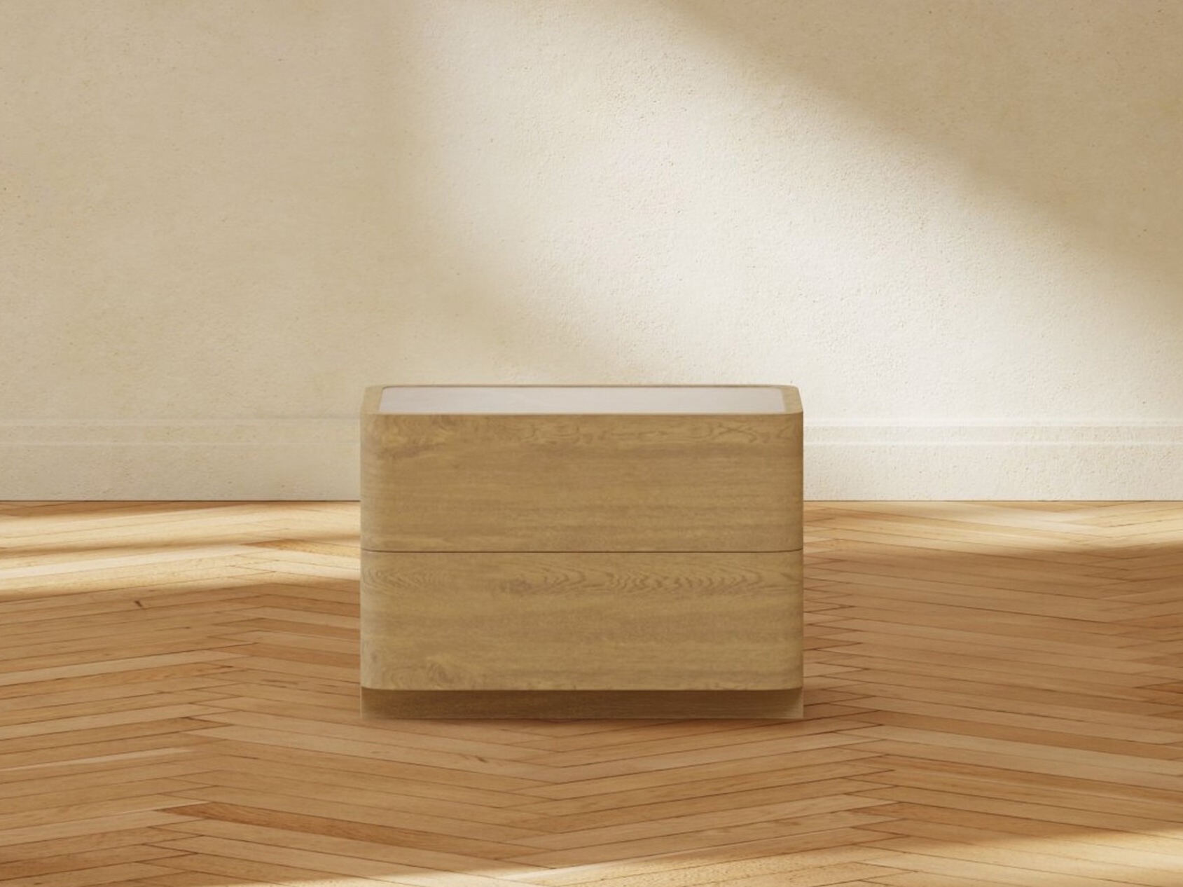 Nachtkastje Dallas 5197 (Licht hout)