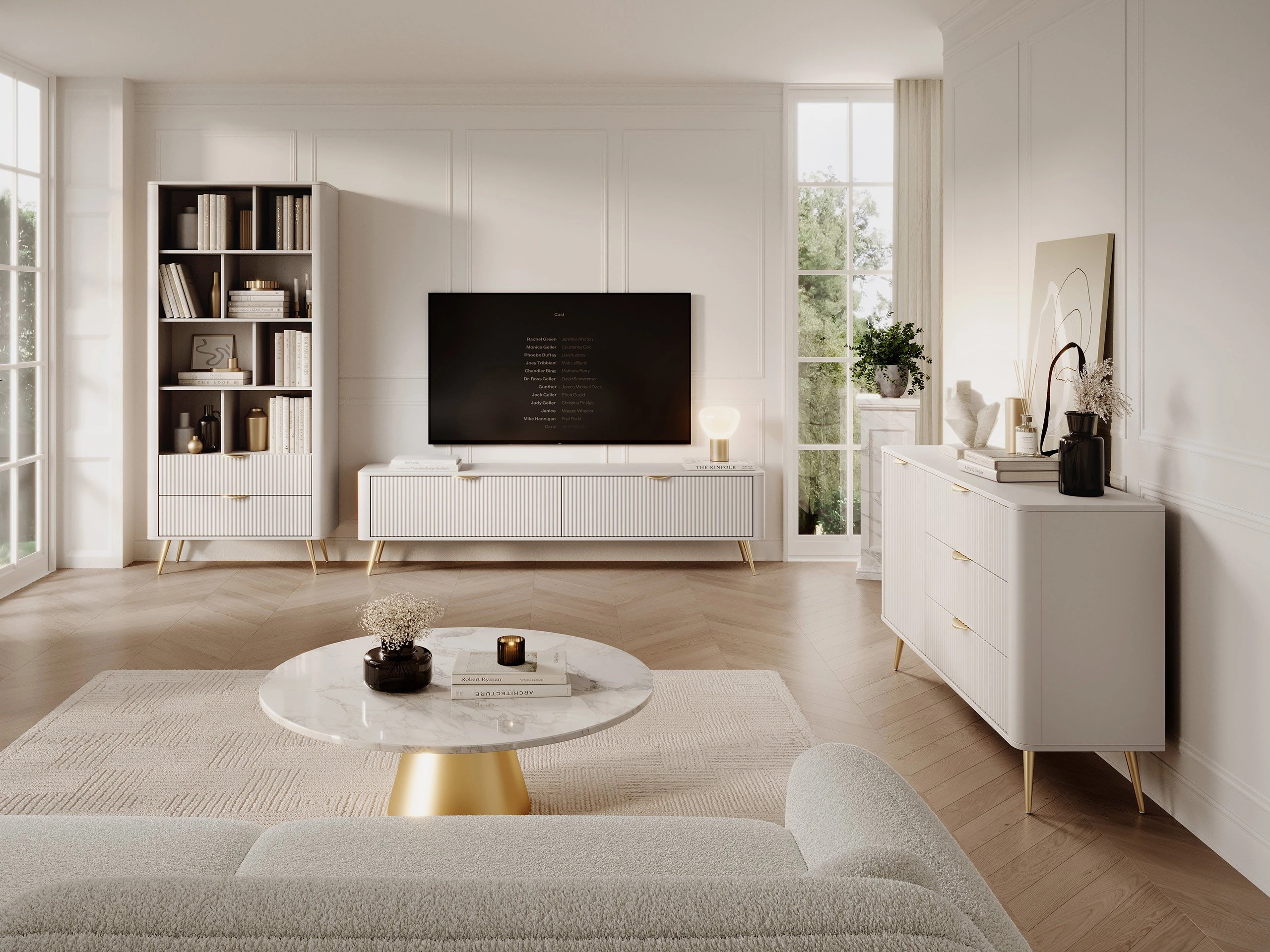 TV-meubel Ioca I (Beige)