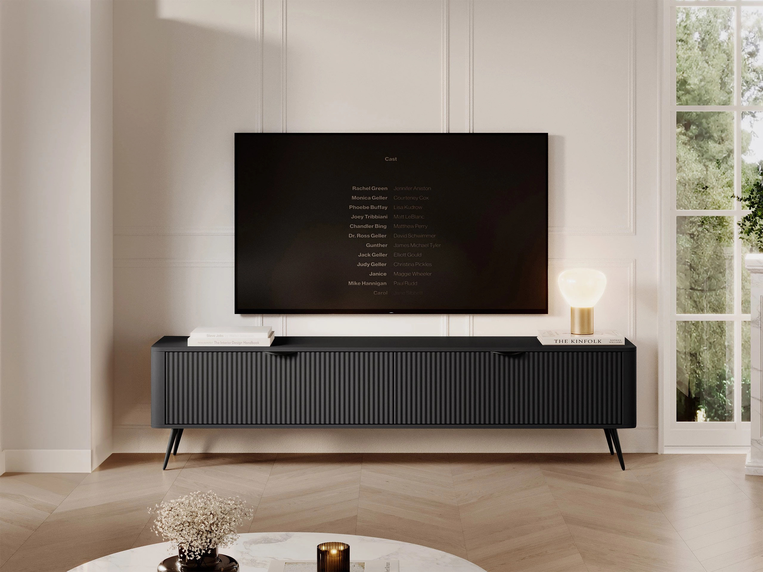 TV-meubel Lectum I (Grafiet)