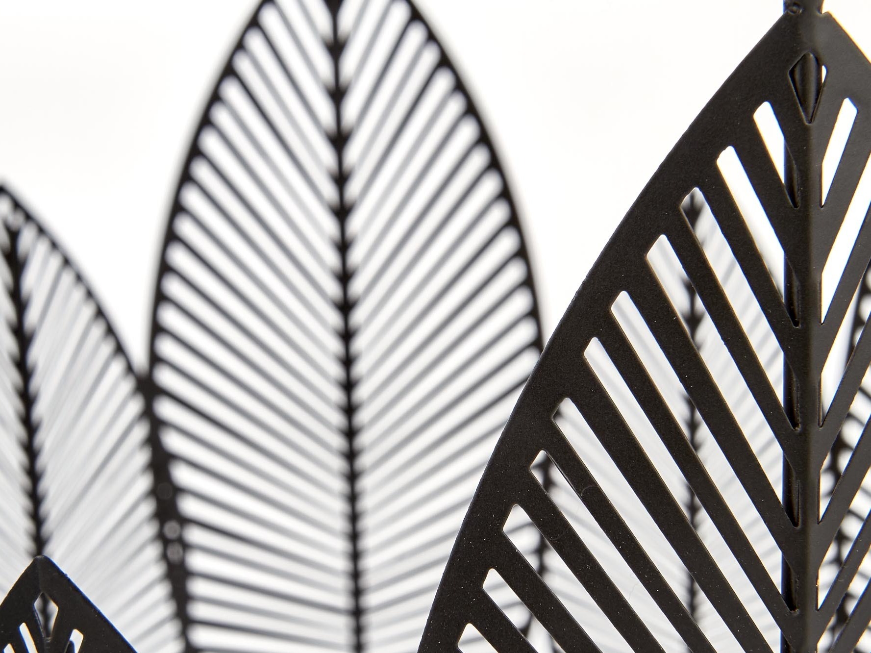 Bijzettafels set Houston 974 (Zwart + Licht hout)