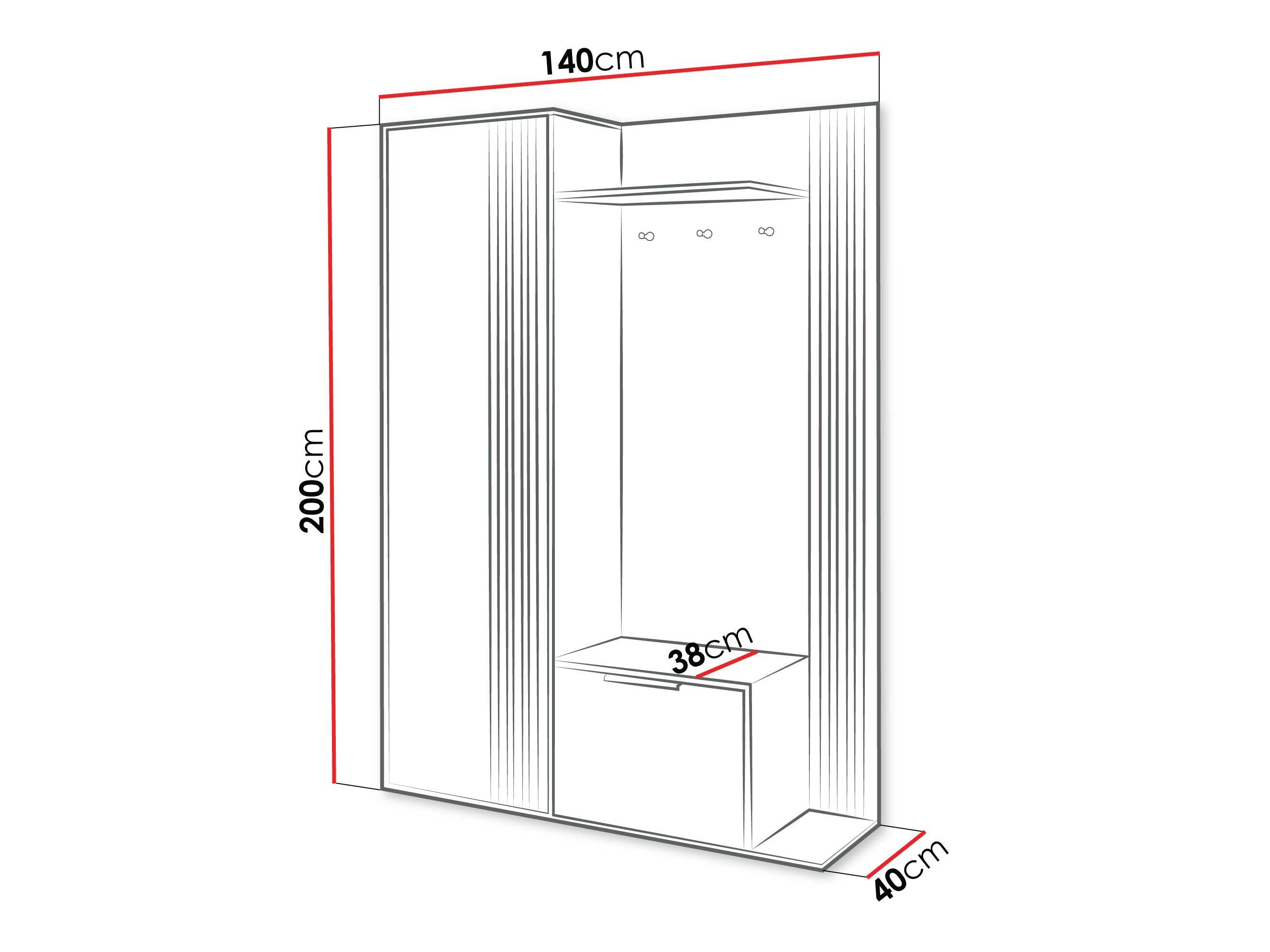 Gangmeubelset Honolulu 250