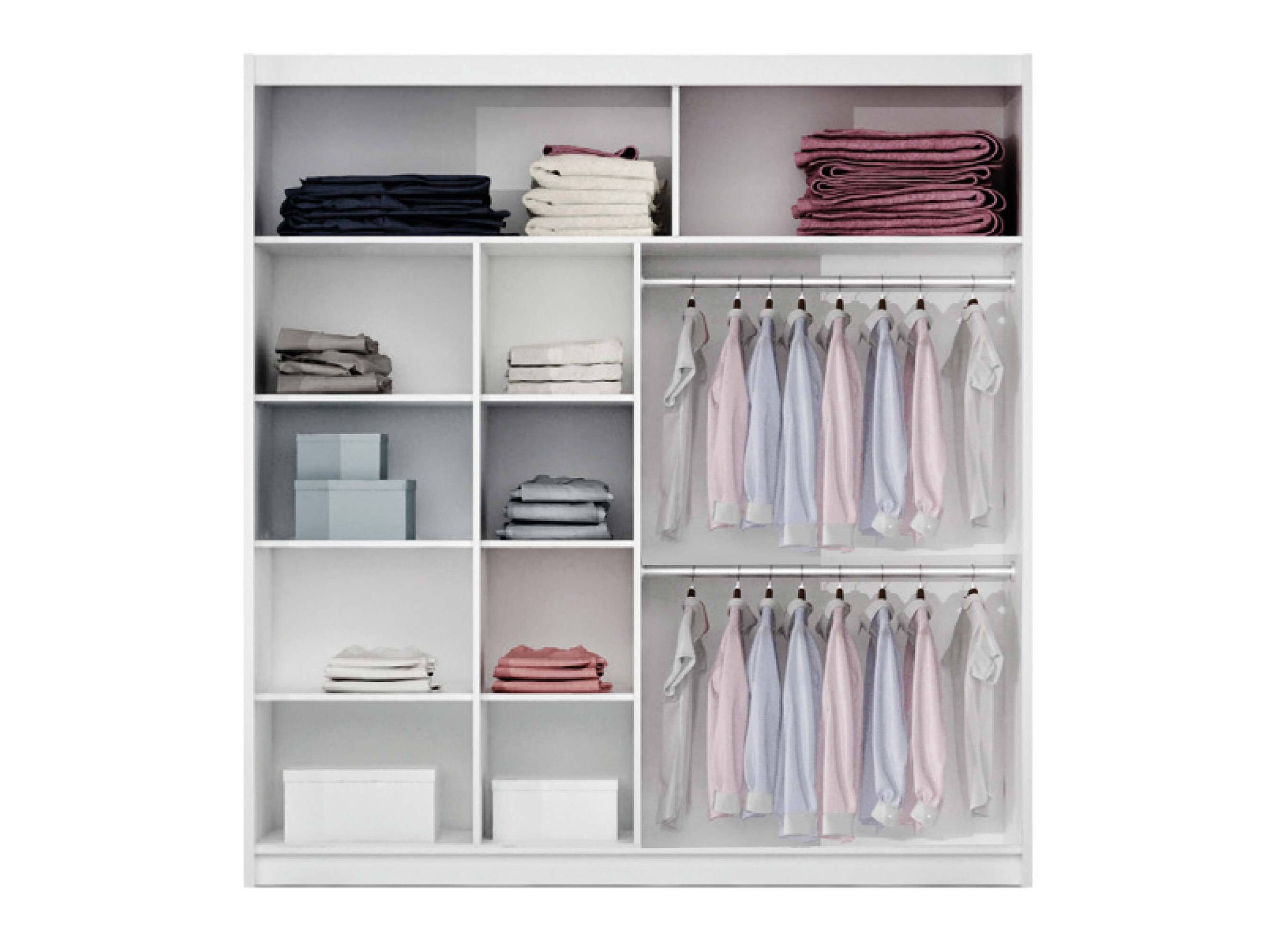 Kledingkast Honolulu 201 (Zwart)