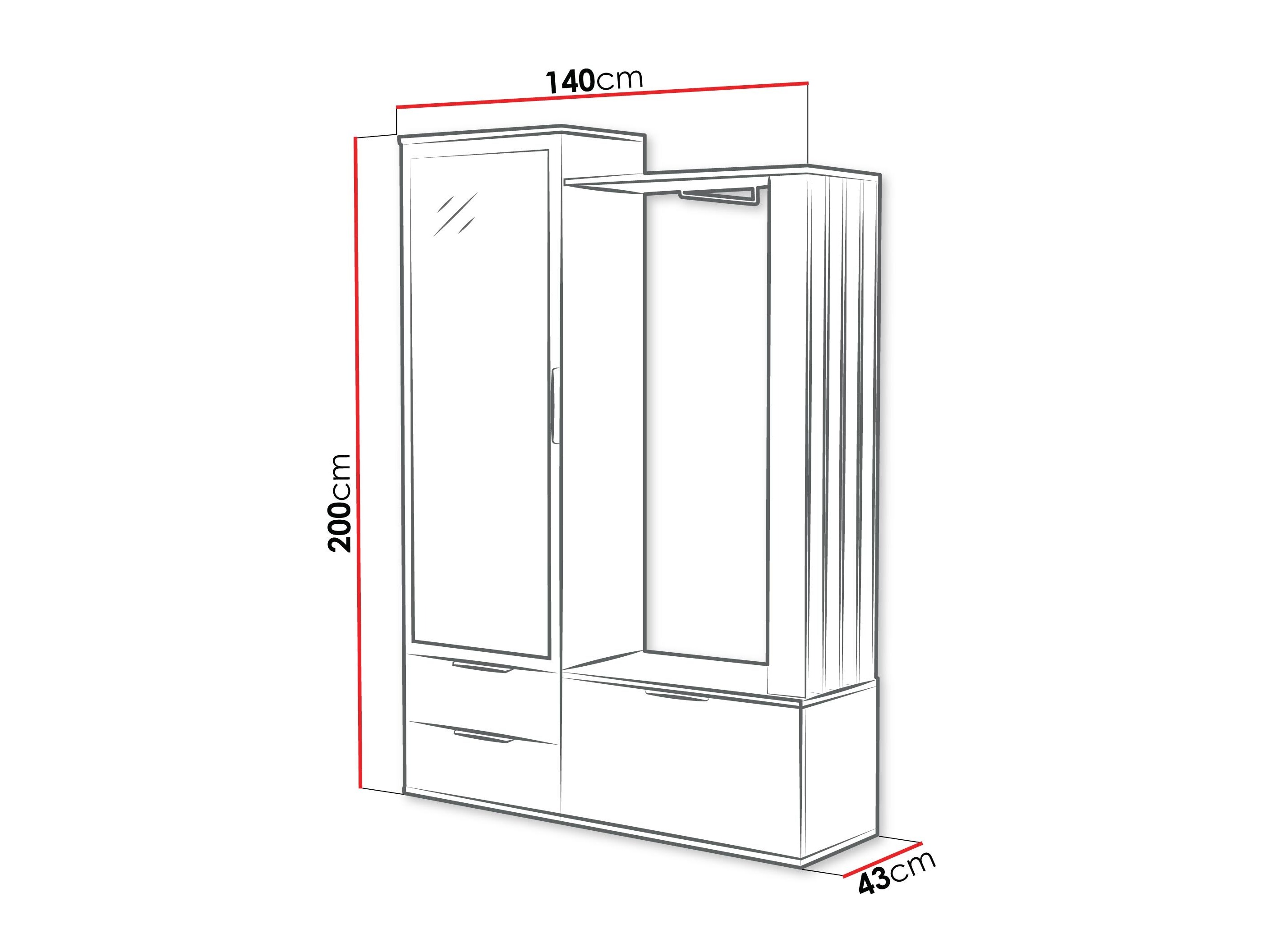 Gangmeubelset Honolulu 262