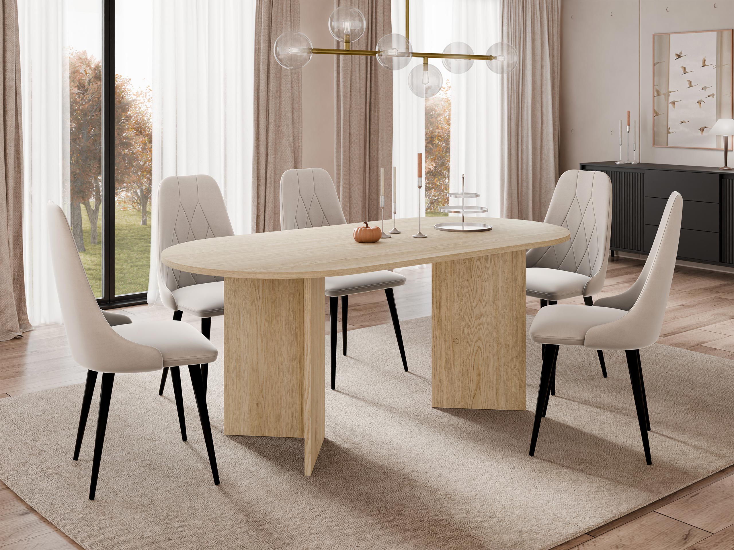 Tafel Comfivo Fungus (Eiken)