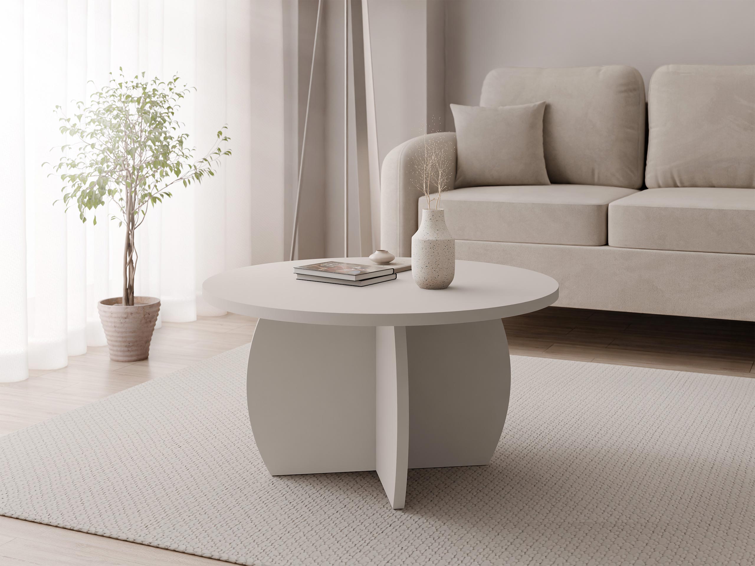 Salontafel Comfivo Pagas (Beige)