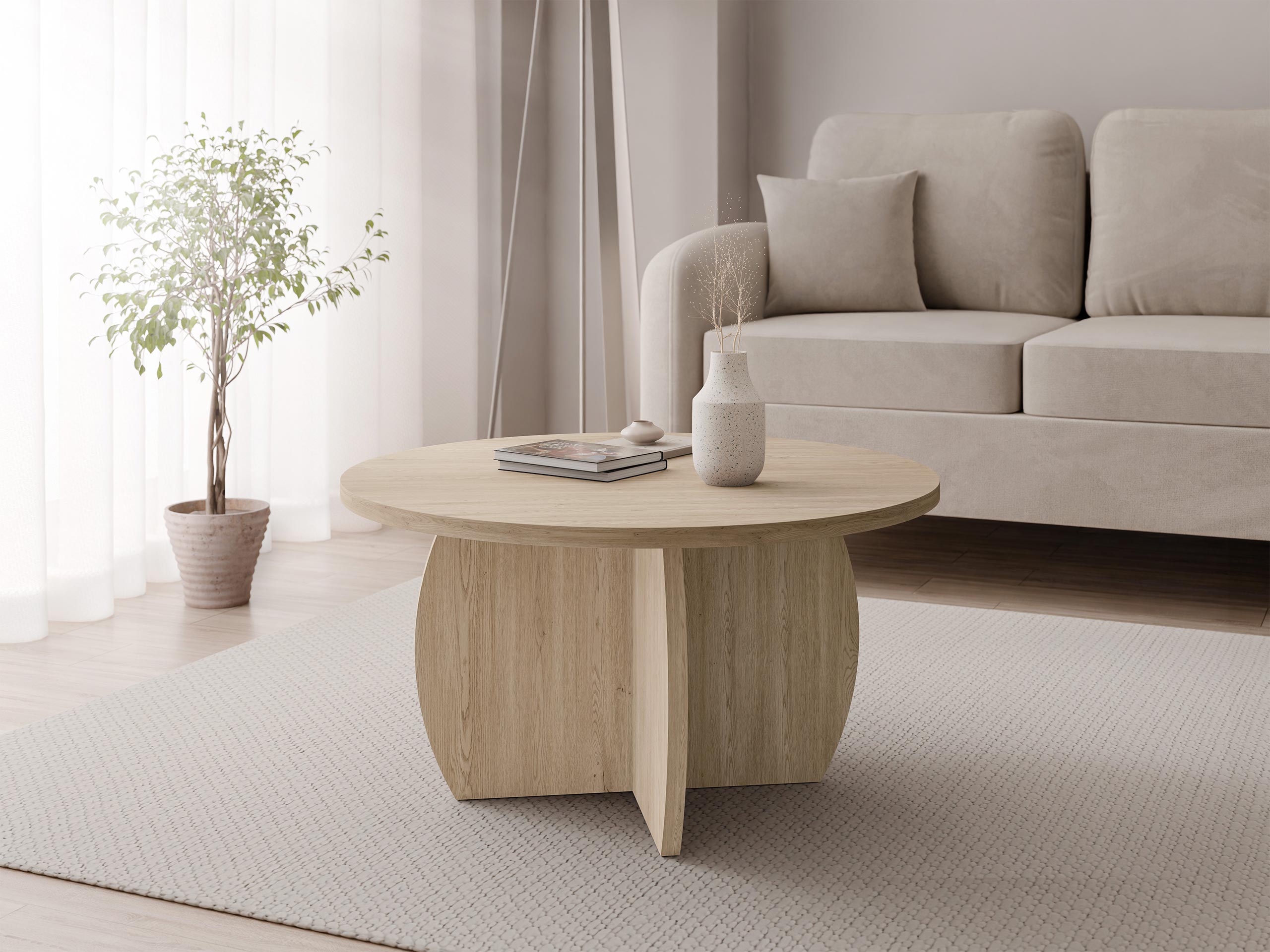 Salontafel Comfivo Pagas (Eiken)