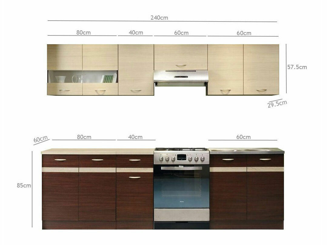 Modulaire keukenset Eli Mix 102