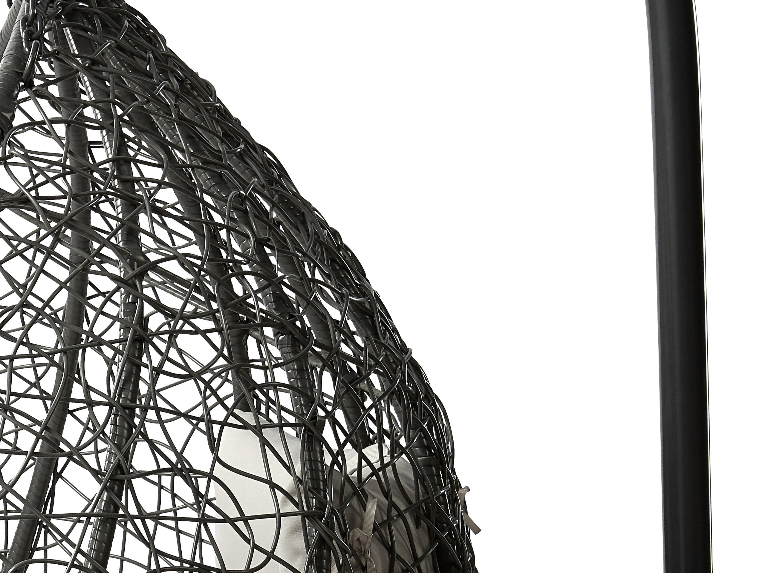 Hangende stoel Comfivo Audos (Grijs + Lichtgrijs)