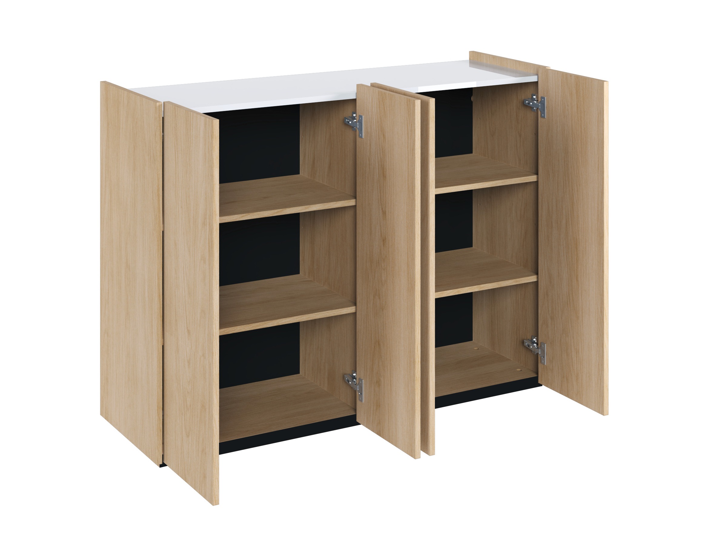 Dressoir Fresno 148 (Eiken)