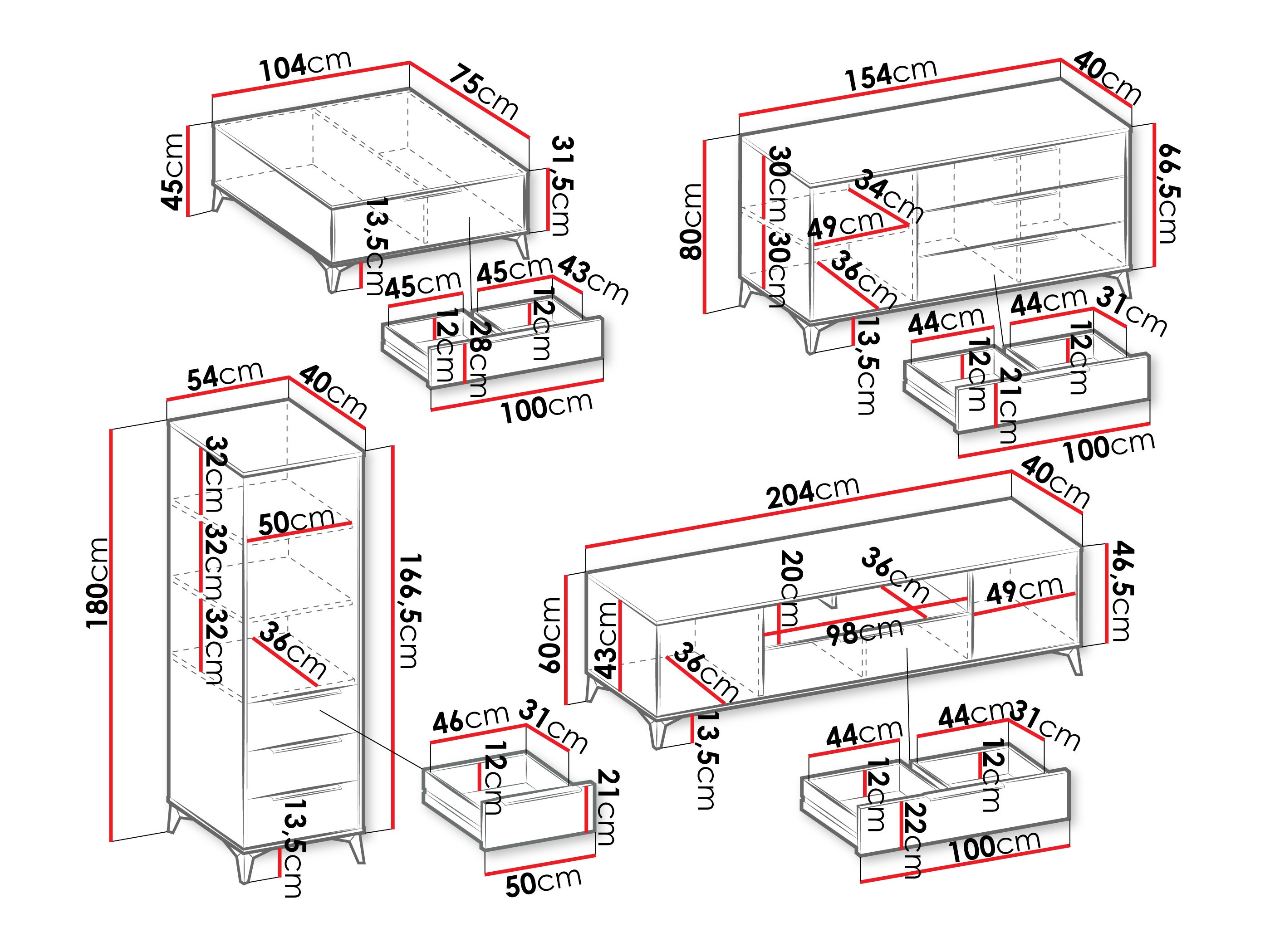 Woonkamerset Comfivo Citrus IV