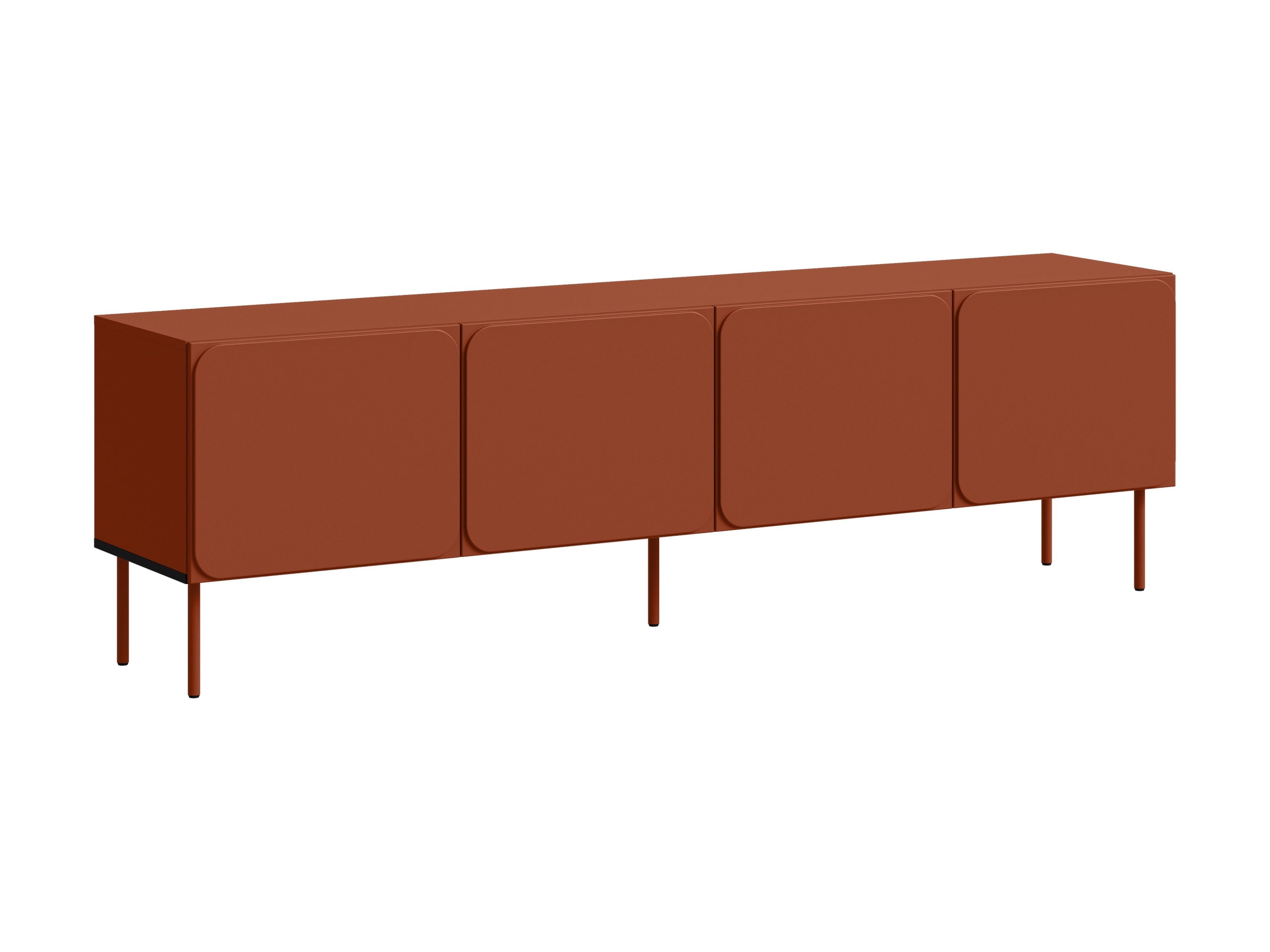 TV-meubel Fentore 101 (Rood)