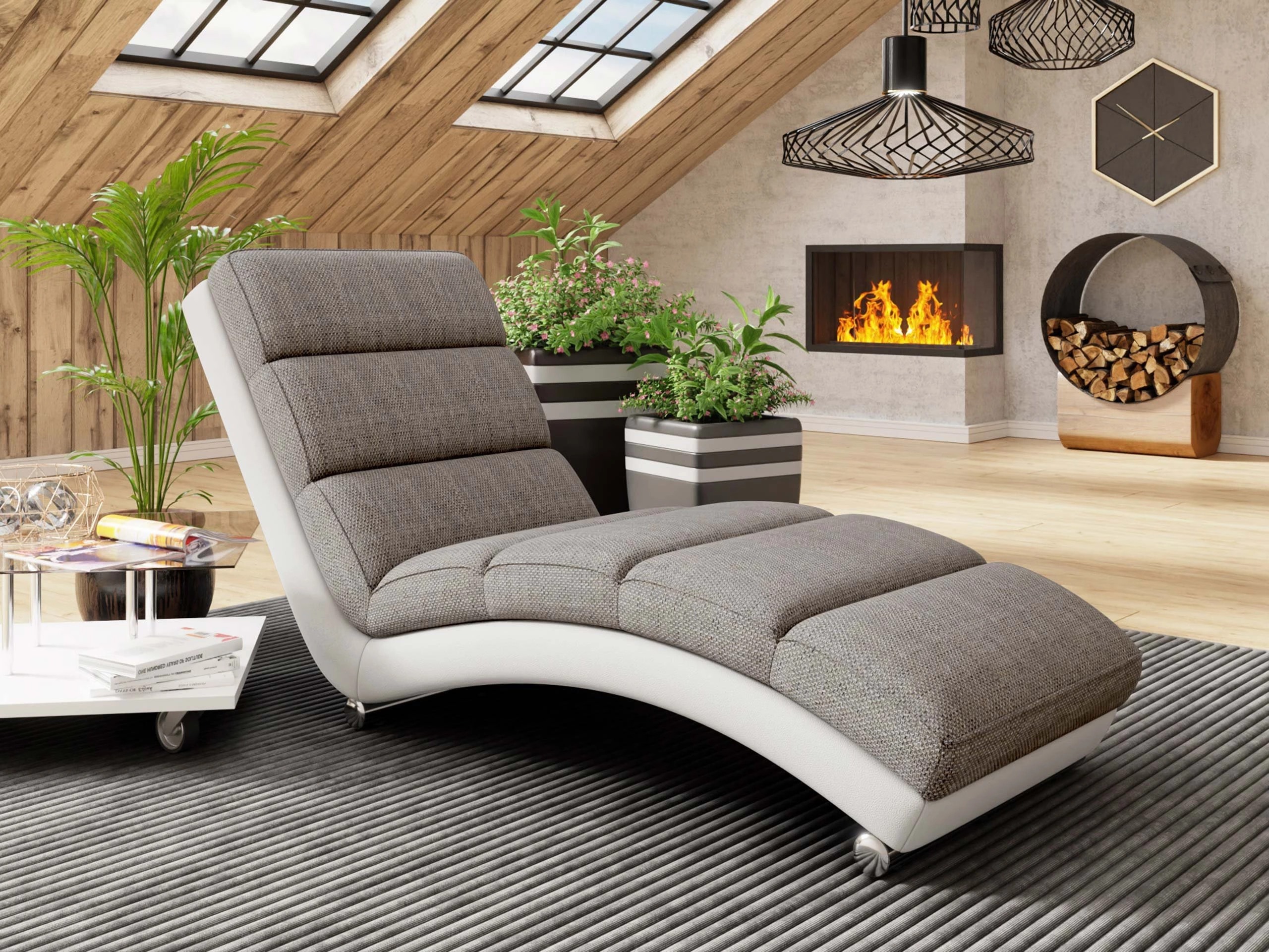 Ligfauteuil Comfivo  Pirum (Soft 017 + Lawa 05)