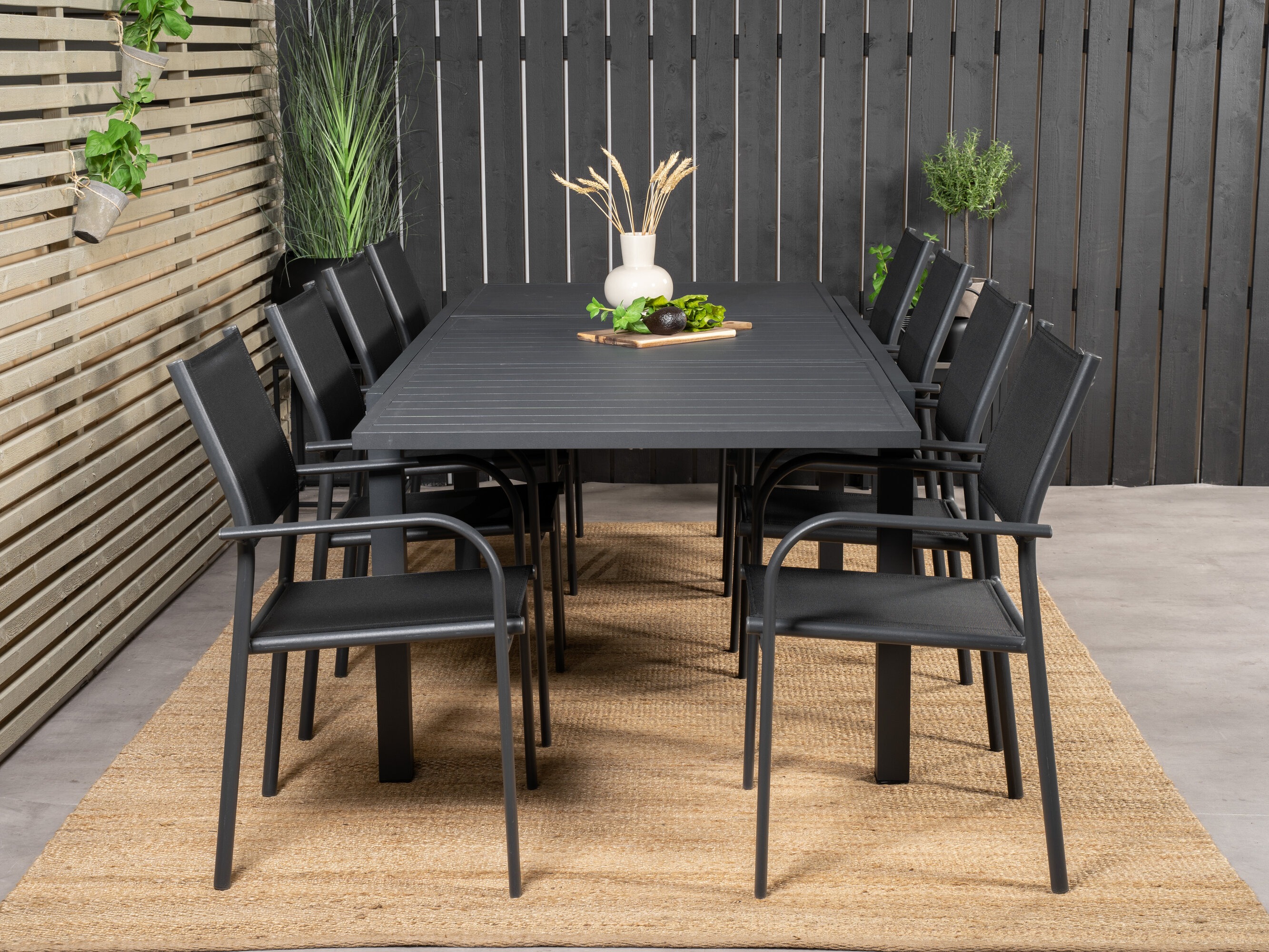 Tafel en stoelen set Dallas 5175