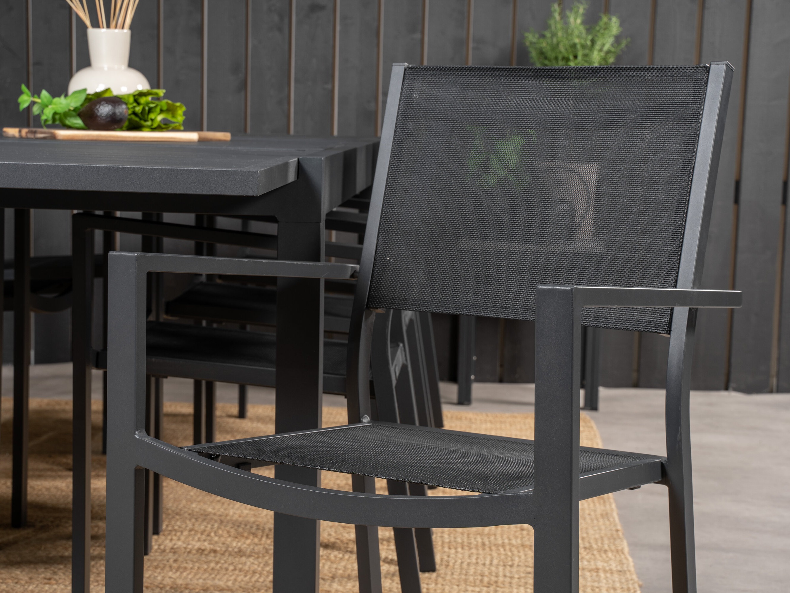 Tafel en stoelen set Dallas 5177