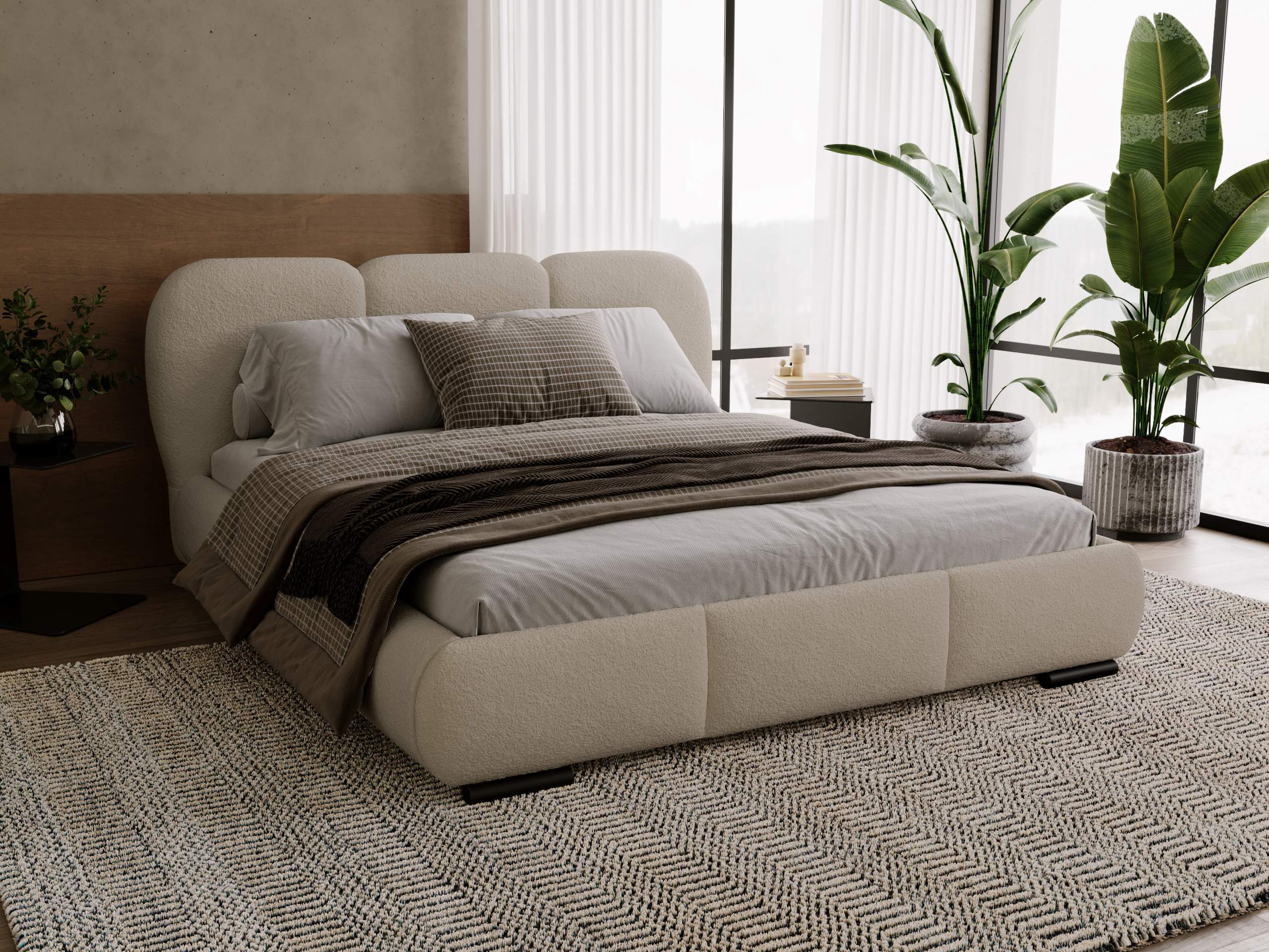 Bed TrendyNest Navium (Coral 50)