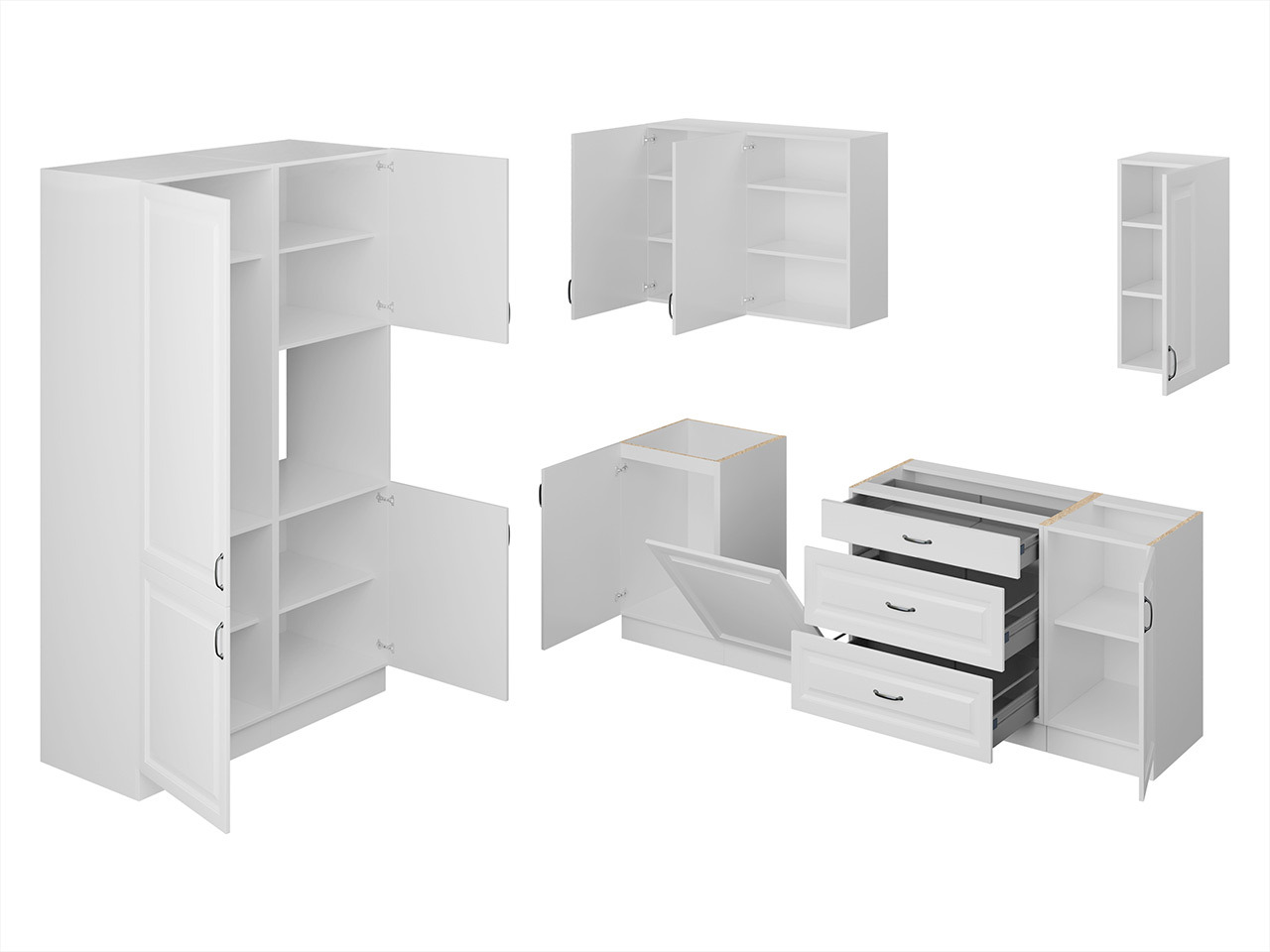 Modulaire keukenset Retro White 149