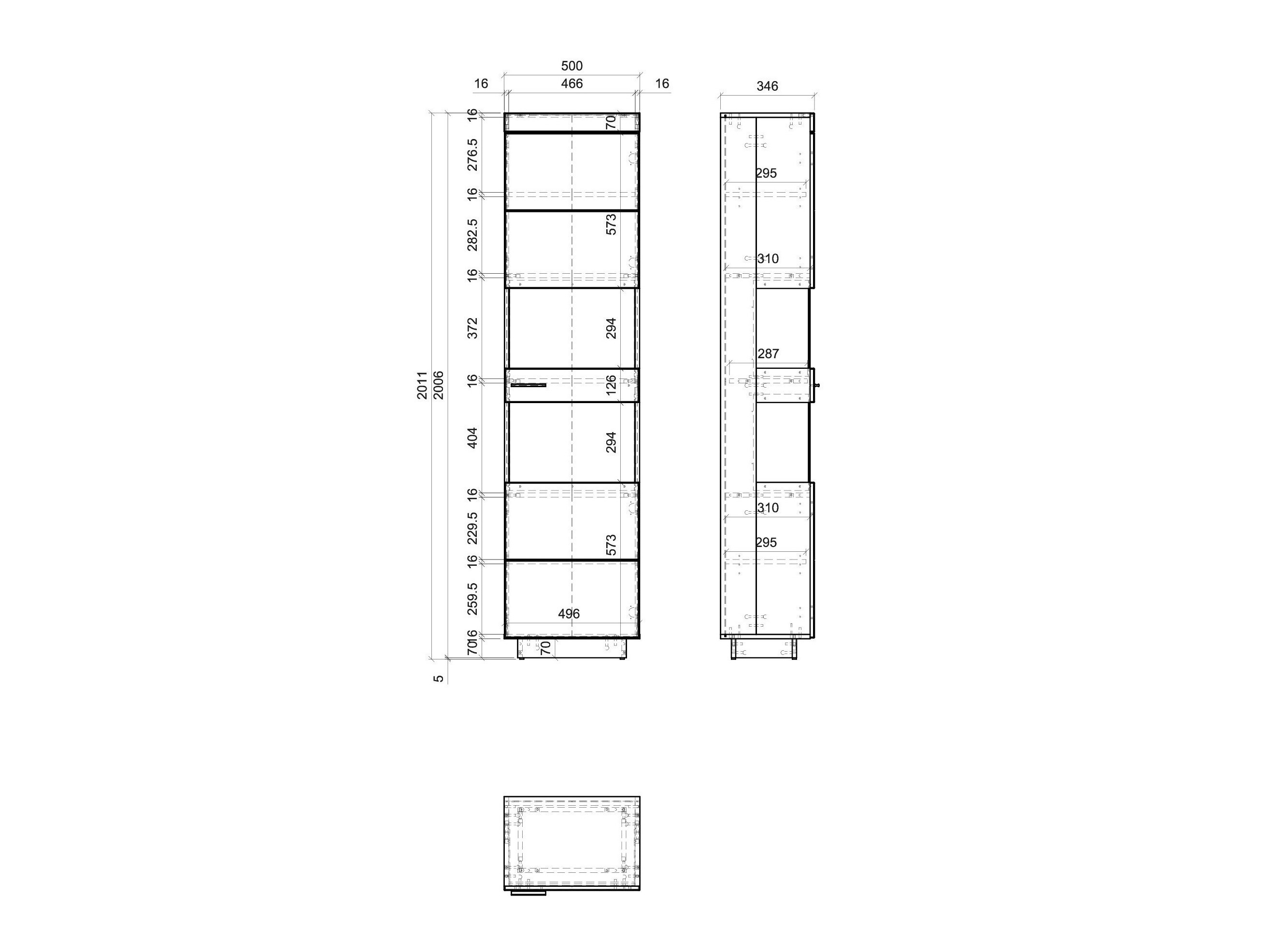 Boekenkast Balelbu 104