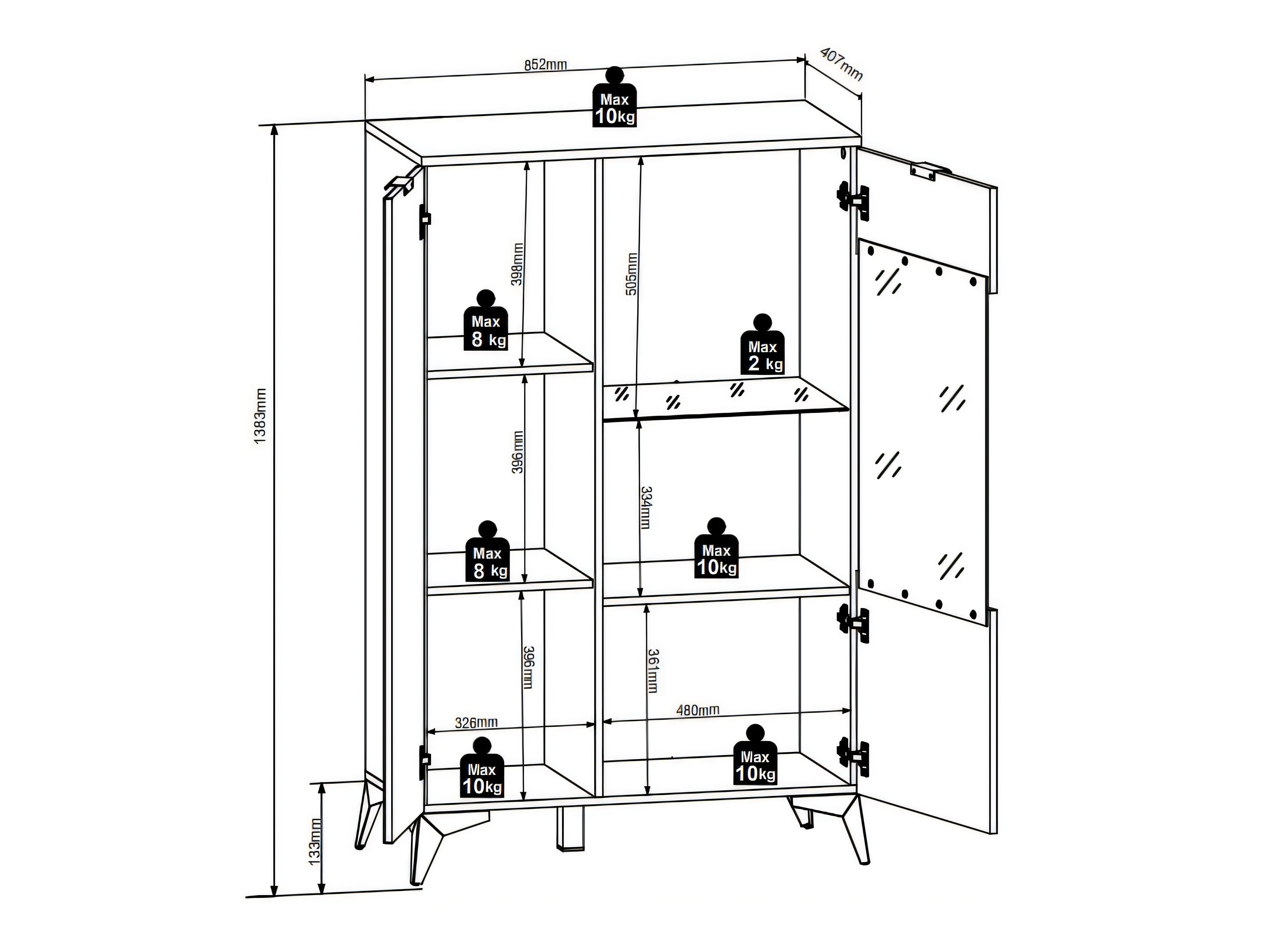 Dressoir Ruvmeli 101