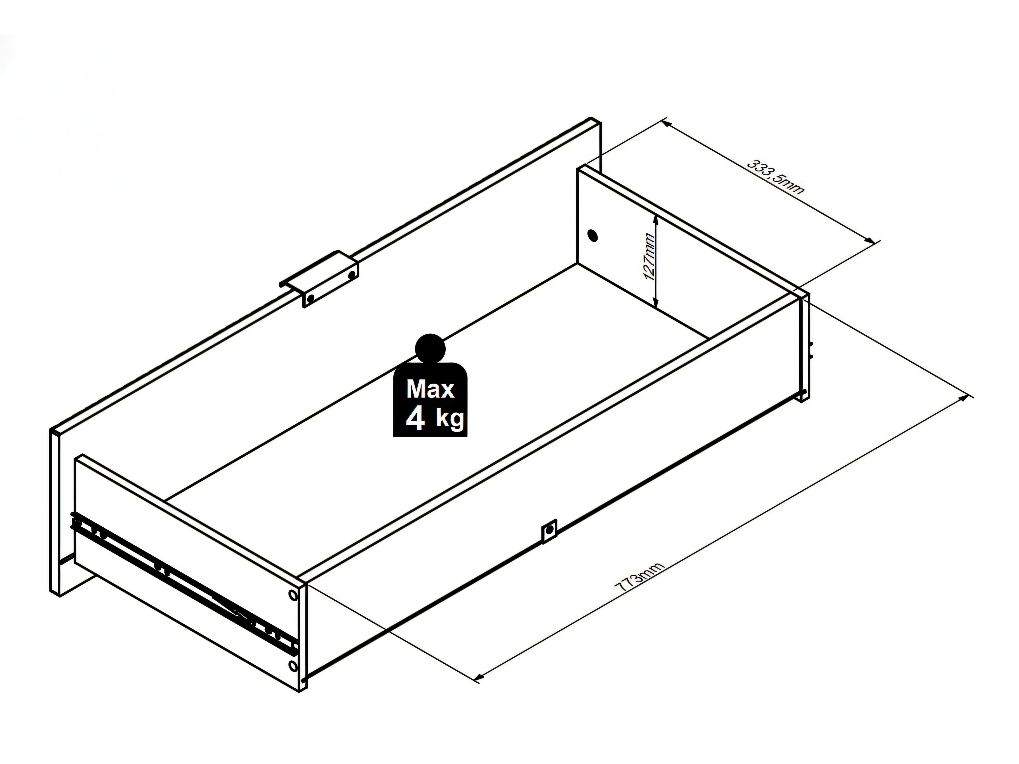 Ladekast Ruvmeli 104