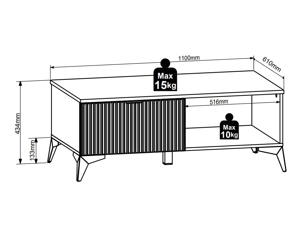 Salontafel Ruvmeli 106