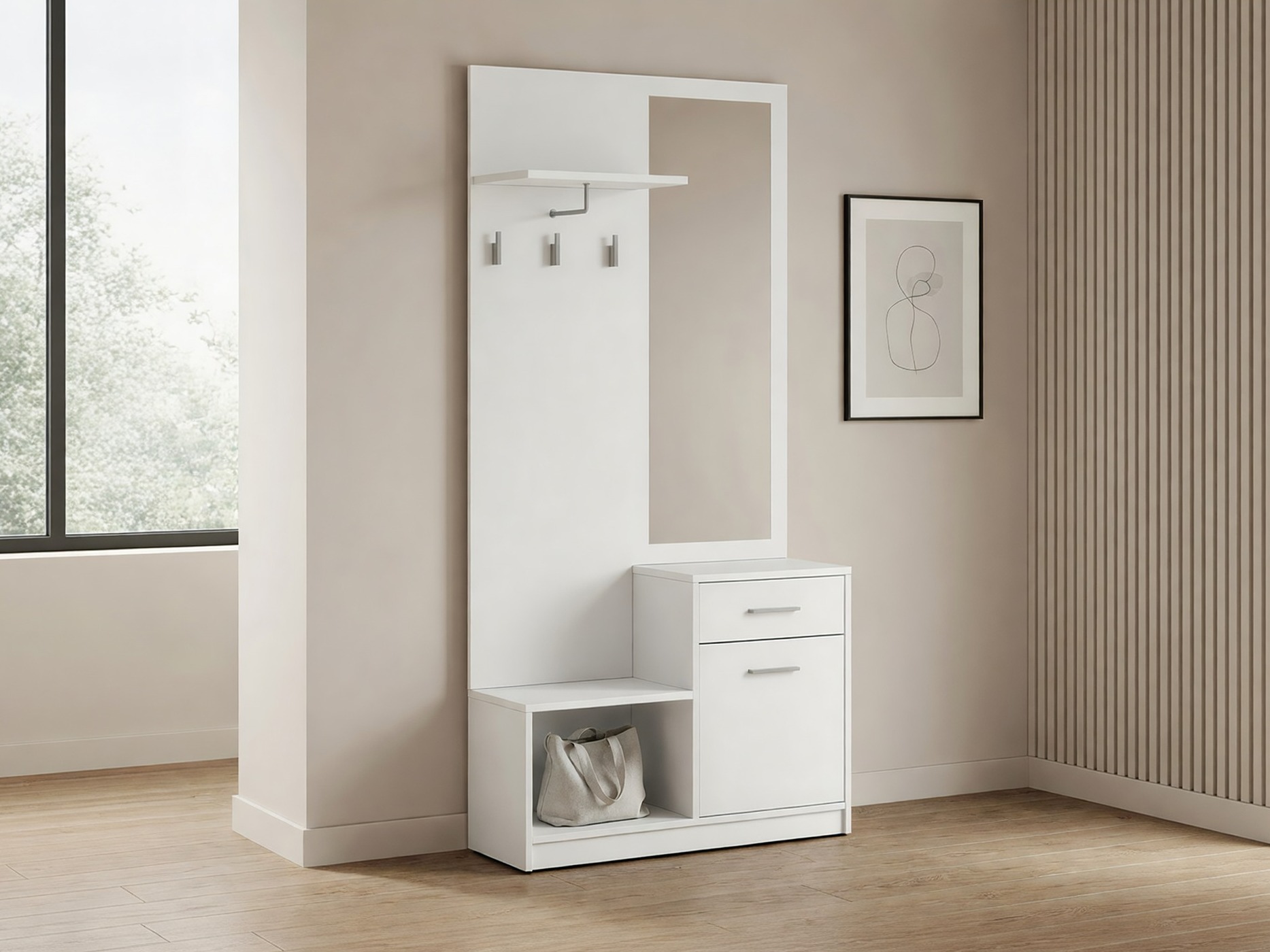 Gangmeubelset Novsore 121 (Wit)