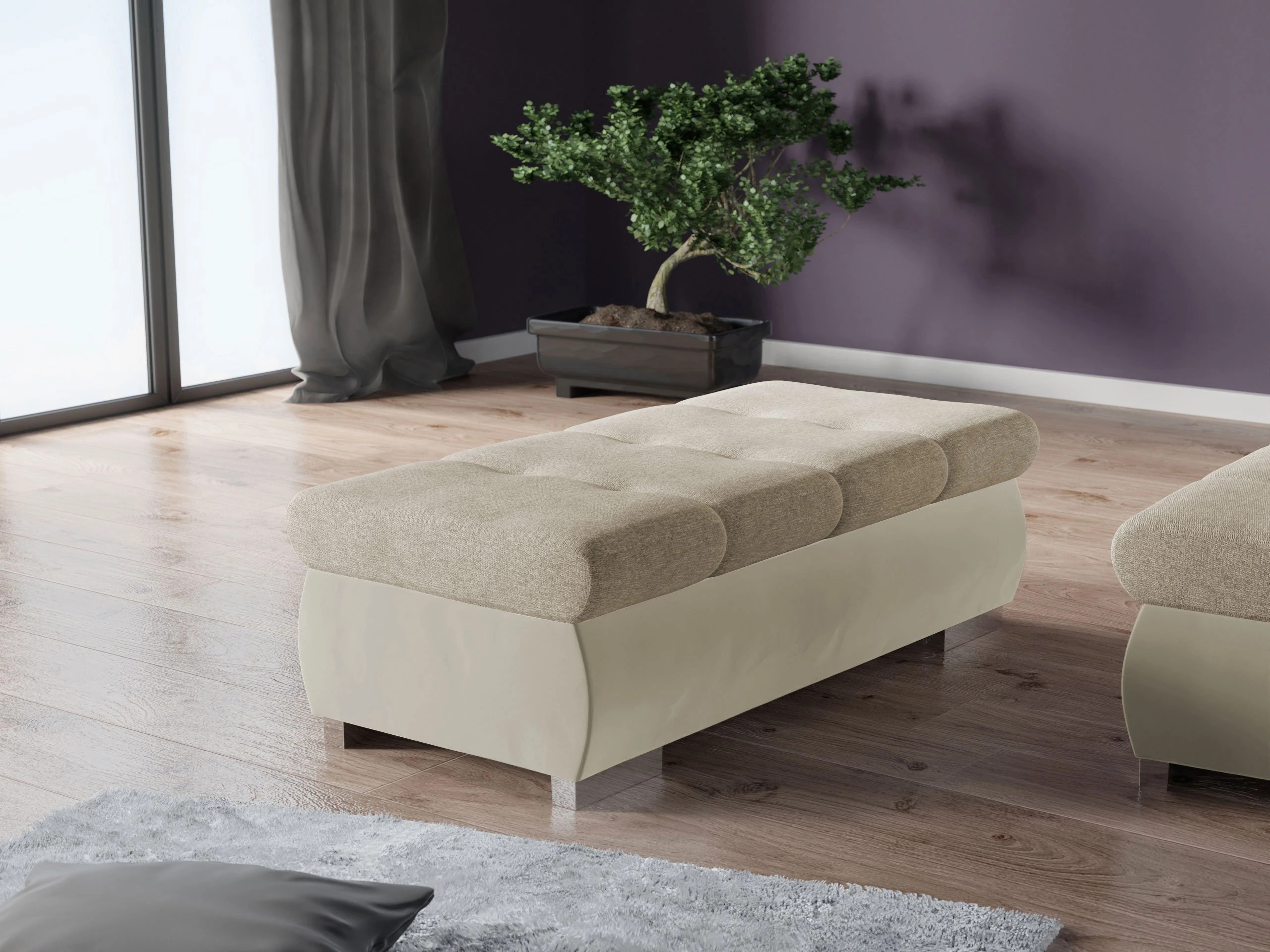 Gestoffeerde bank Comfivo Nitor I (Magic Velvet 2201 + Matana 17)