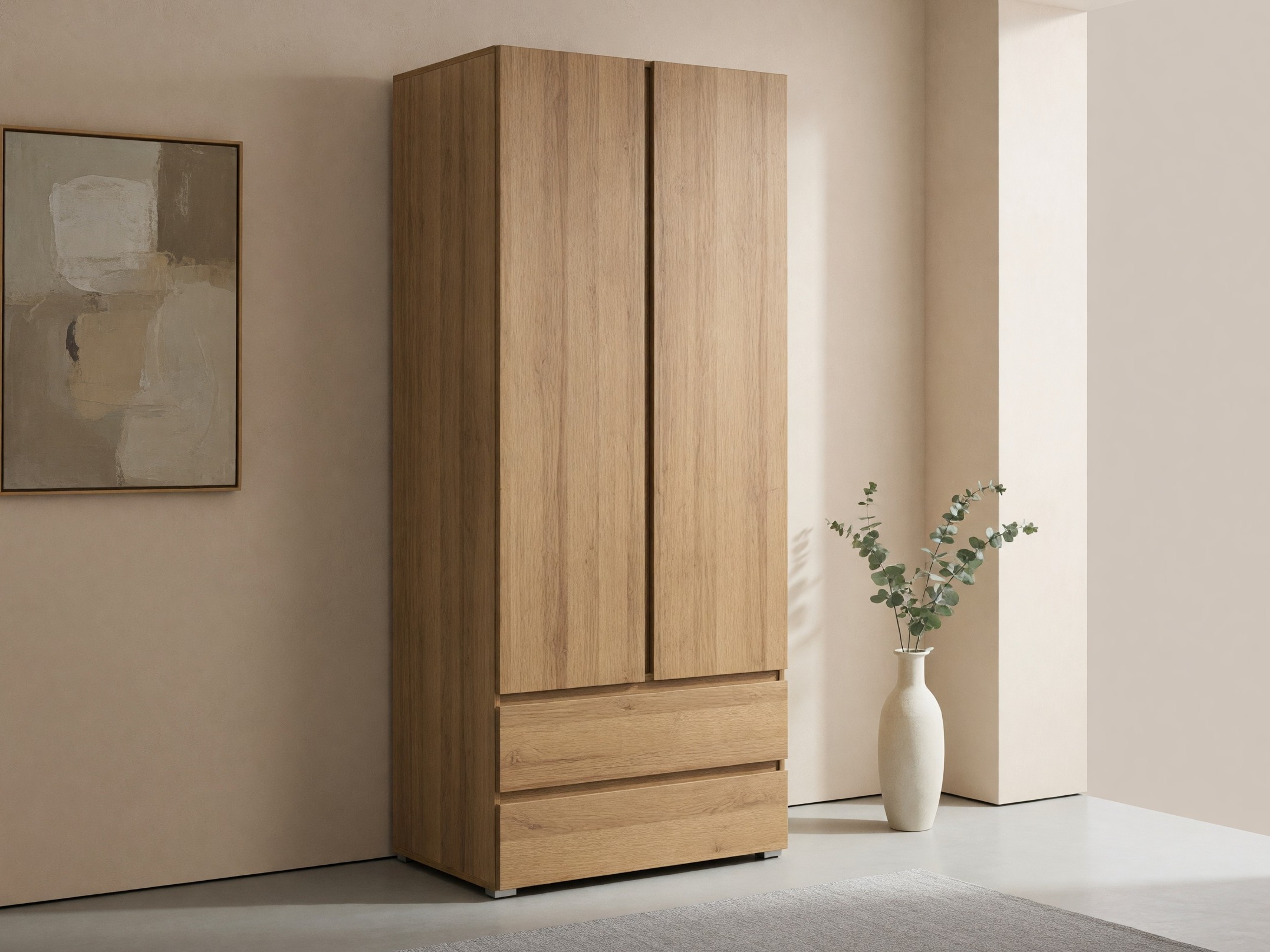 Kledingkast Cirdora 101 (Riviera eiken)