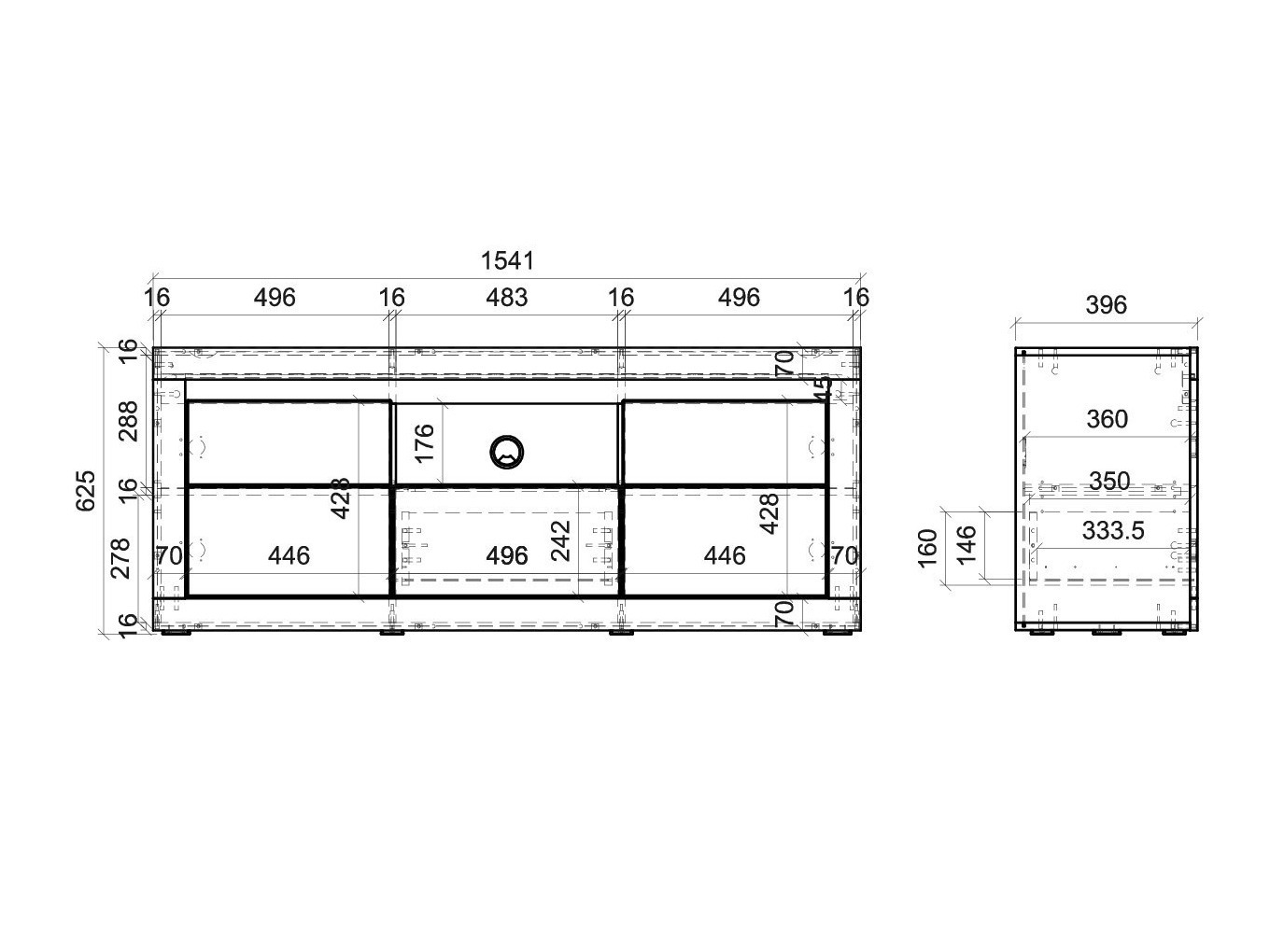 Woonkamerset Ophtola 120 (Links)