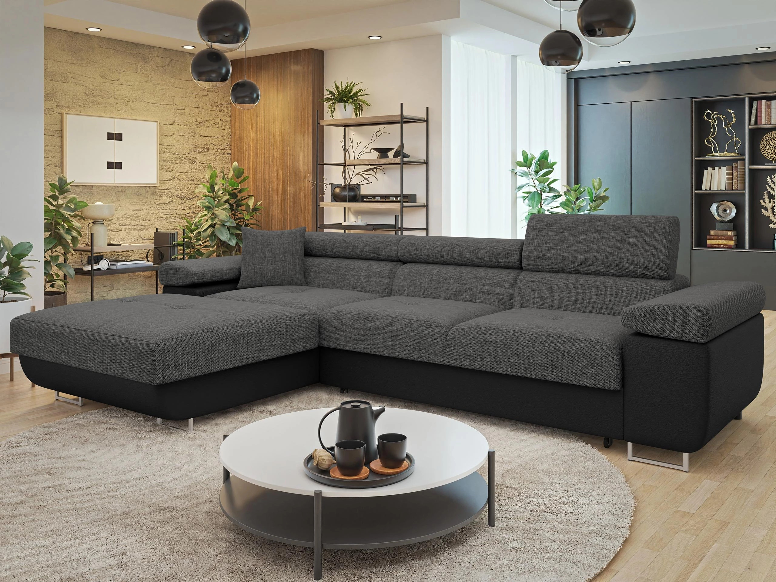 Hoekbank Comfivo Vinetum II (Soft 011 + Lux 06)