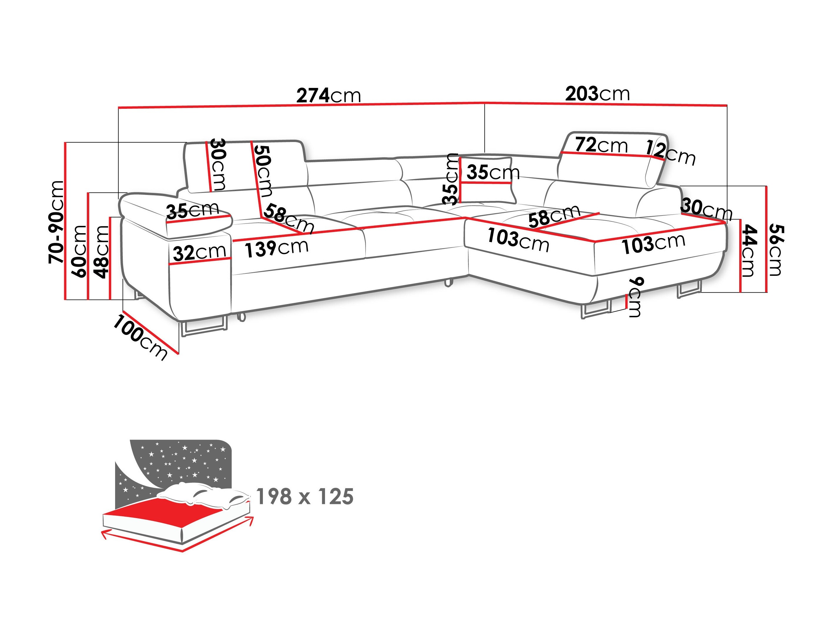 Hoekbank Comfivo Vinetum (Manila 16)