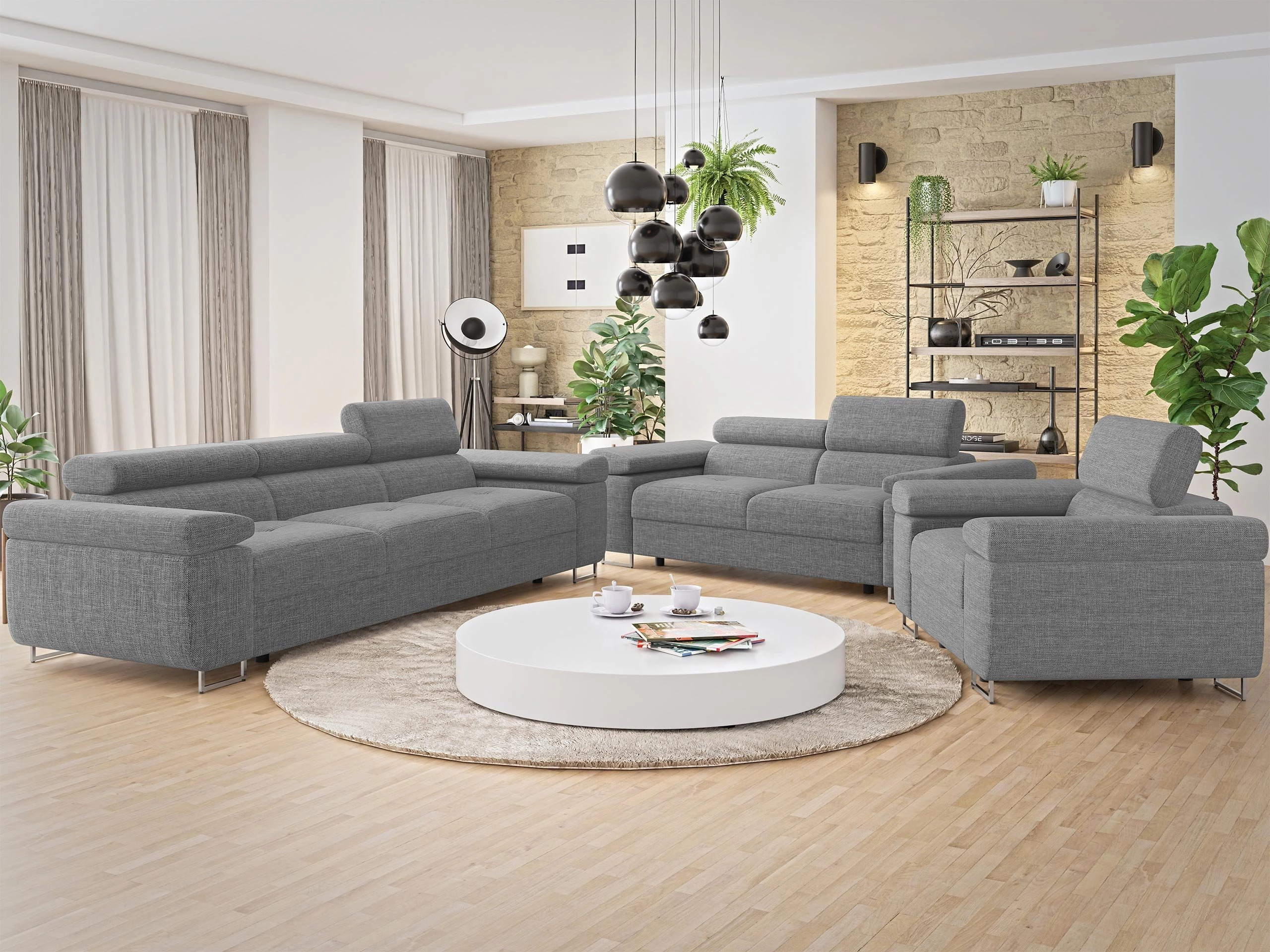 Gestoffeerde meubelset Comfivo Vinetum (Lux 05)