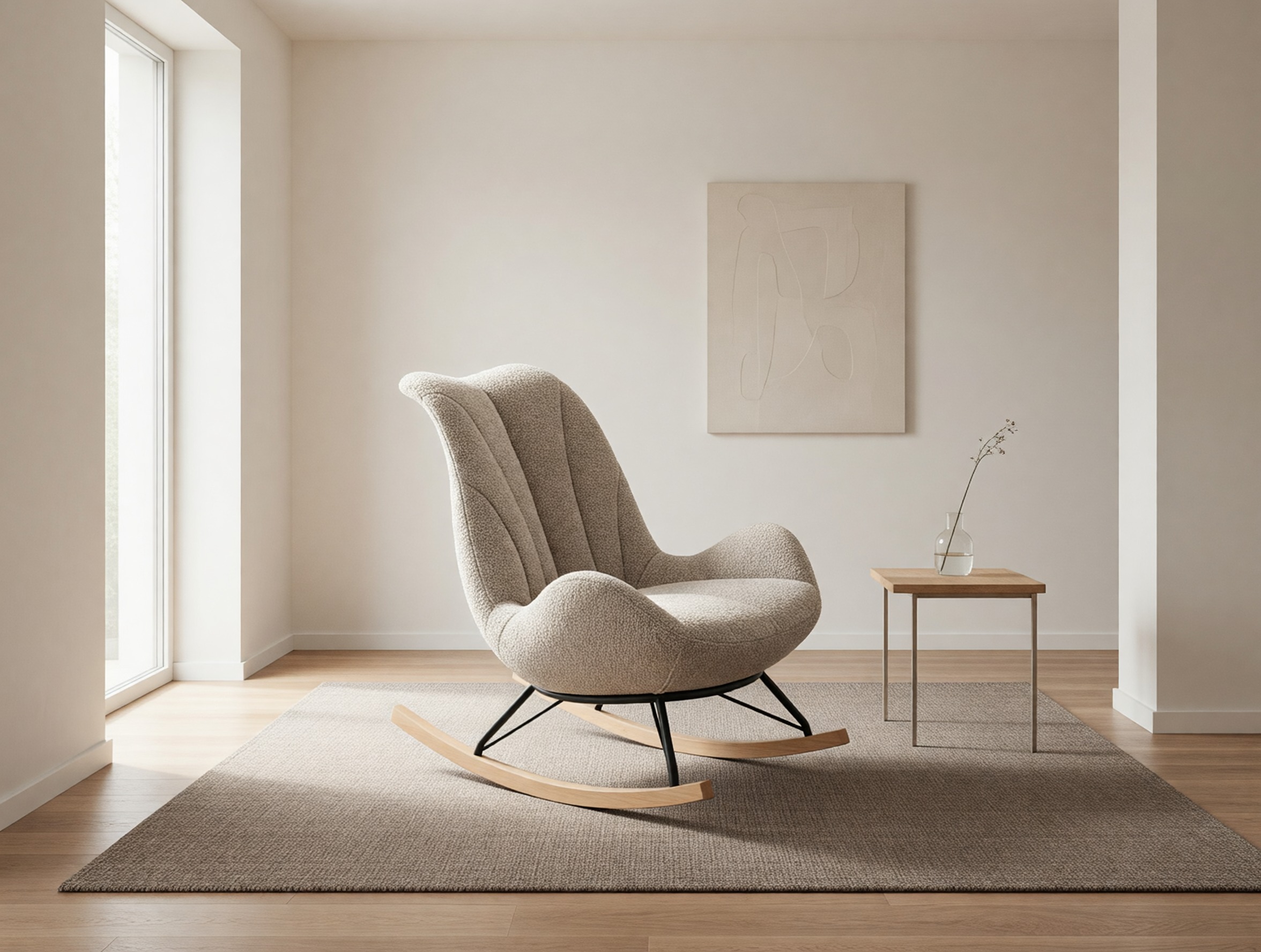 Schommelstoel Houston 2099 (Beige)