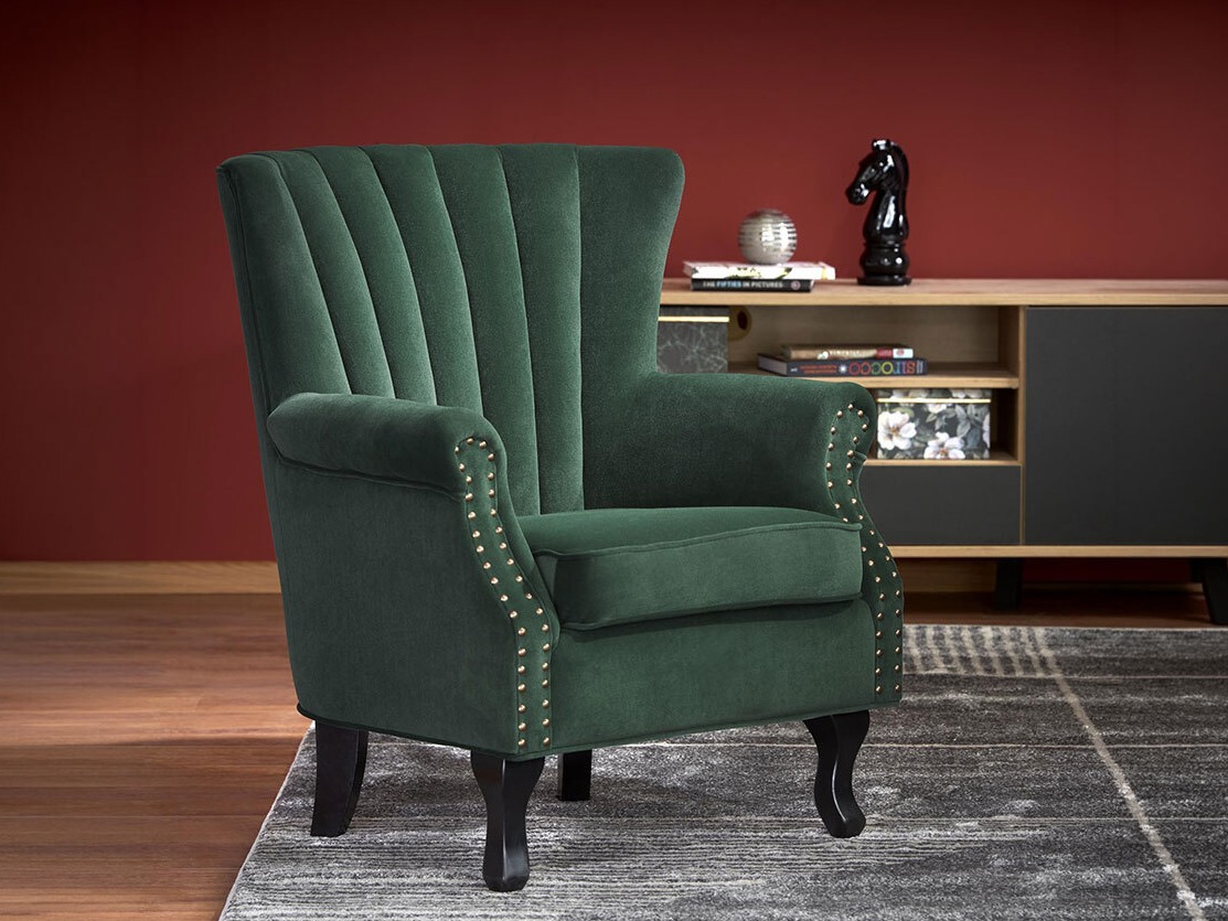 Fauteuil Houston 1105 (Donkergroen)