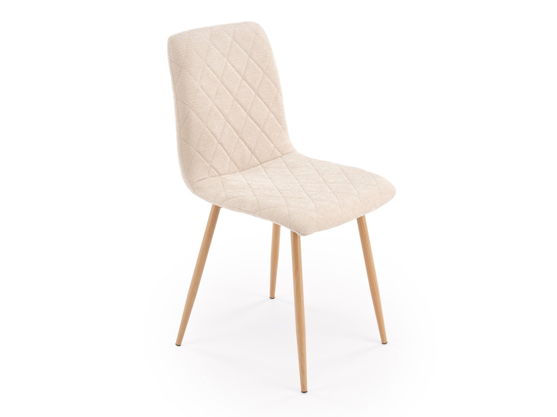 Stoel Houston 1731 (Beige + Licht hout)