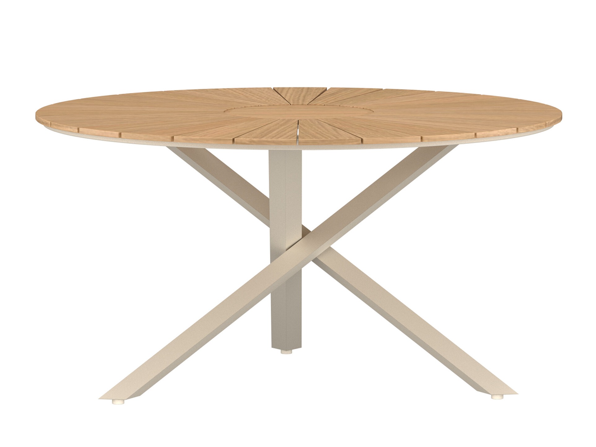 Outdoor tafel Dallas 5223 (Beige + Teak)
