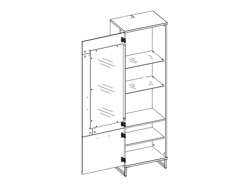 Boekenkast Nucala 105