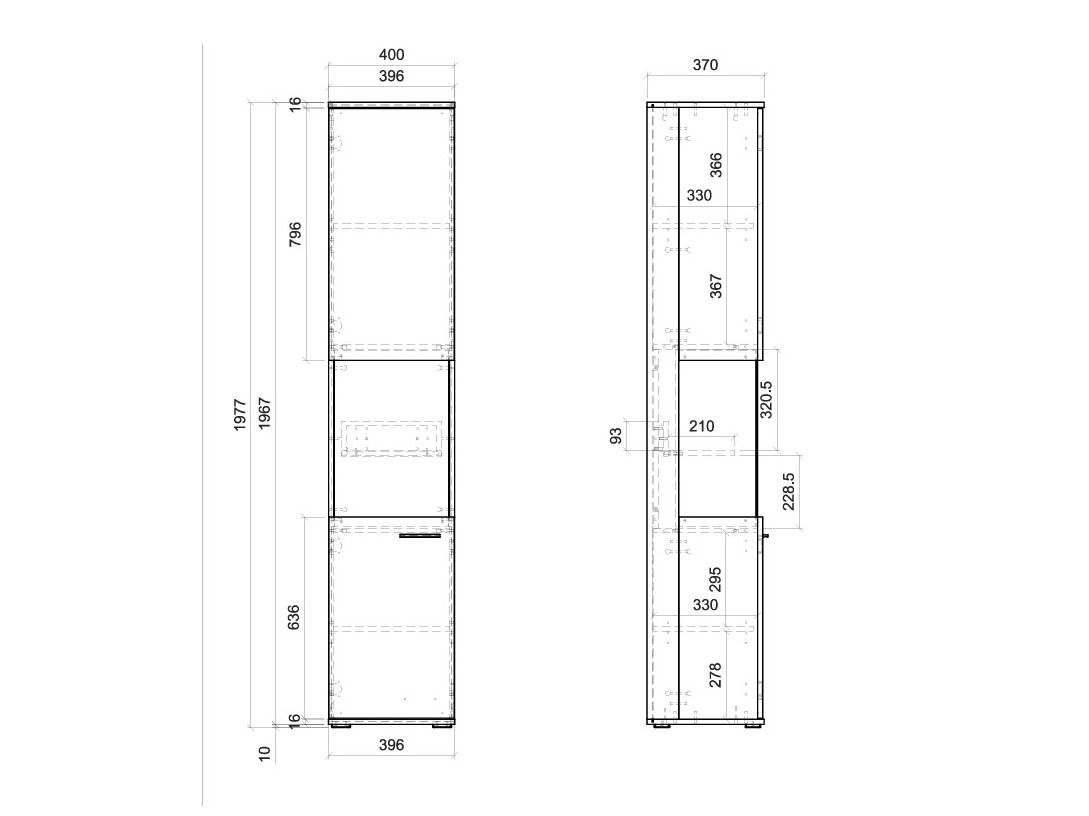 Boekenkast Tencati 103